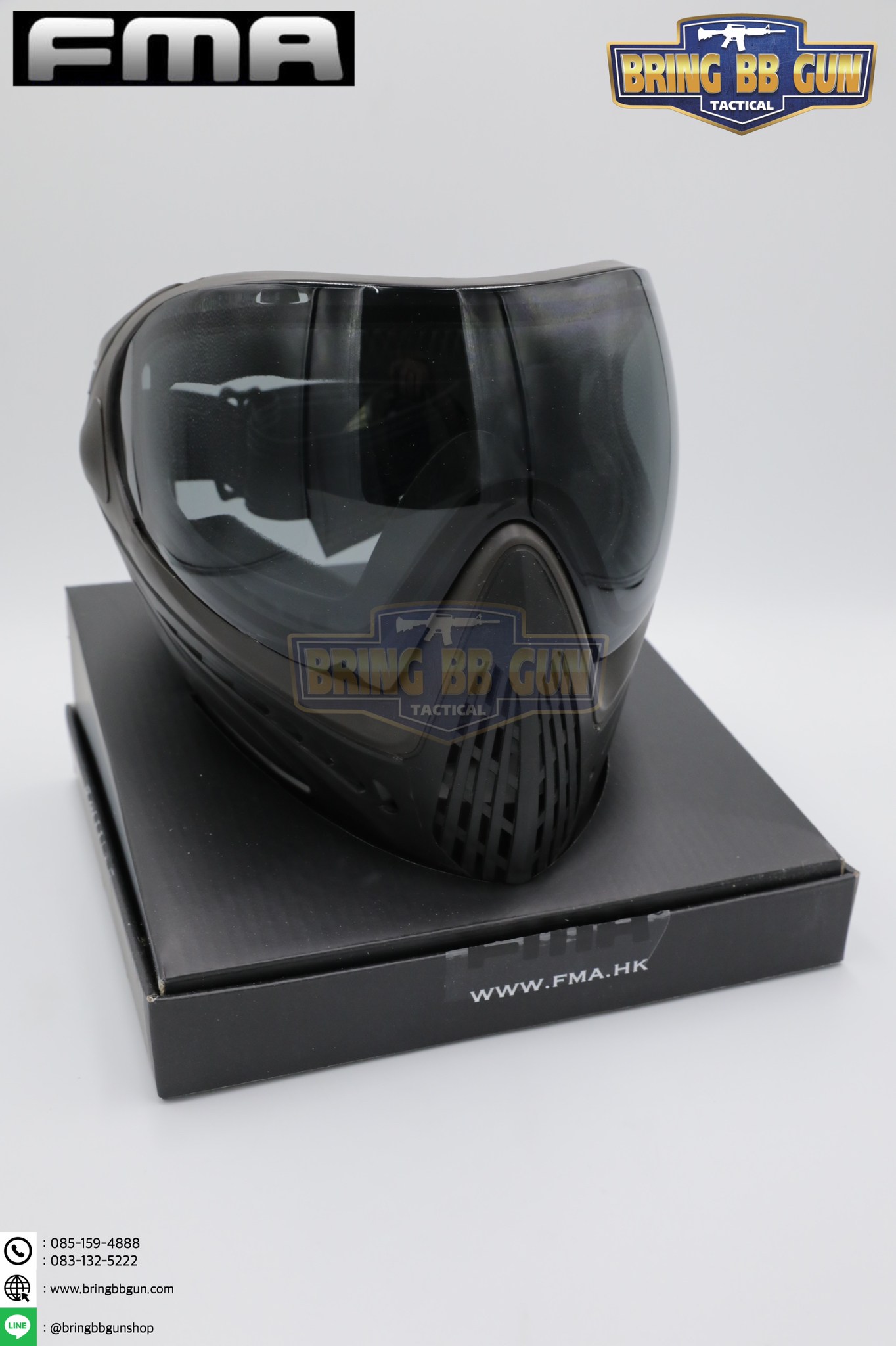 หน้ากาก F1 ยี่ห้อ FMA รุ่น เลนส์2ชั้น
