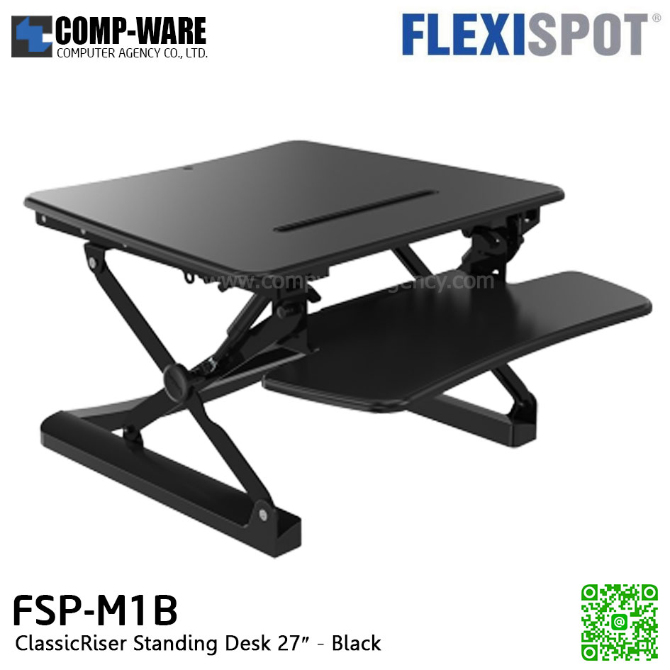 Flexispot FSP-M1B ClassicRiser Standing Desk 27″ (Black)