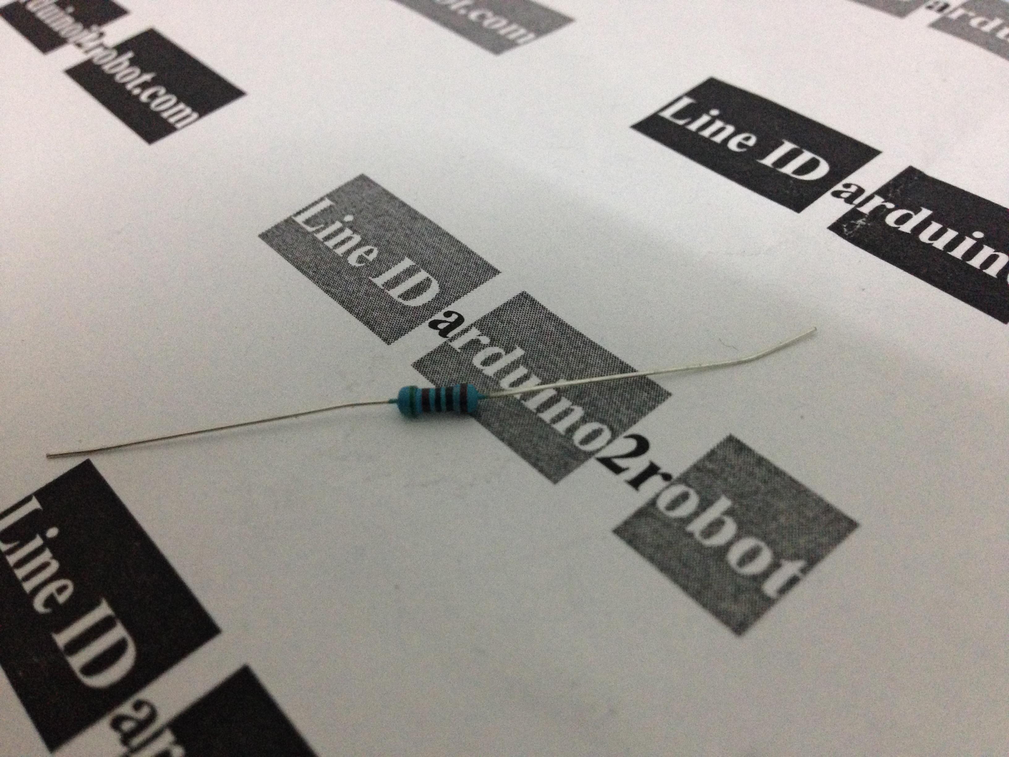 Resistor, ตัวต้านทาน 510 โอห์ม 1/4W error +- 1%