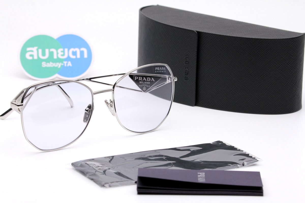 Prada PR57YS 1BC07D Grey Photocromic