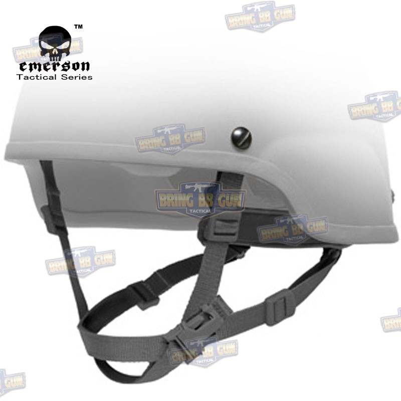 สายรัดคาง ยี่ห้อ Emerson รุ่น ทรงตัว H (EMERSON MICH Helmet Retention System H-Nape)