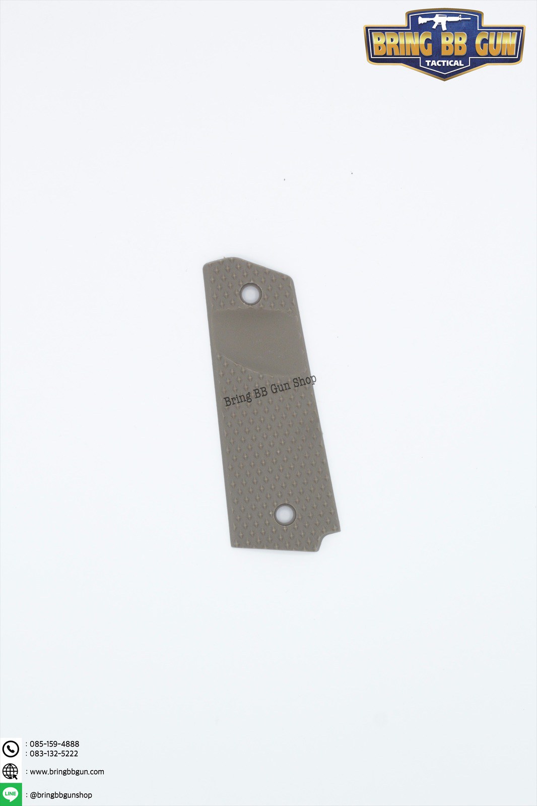 ประกับปืน M1911 รุ่น F01 (ลายข้าวหลามตัดเล็ก)