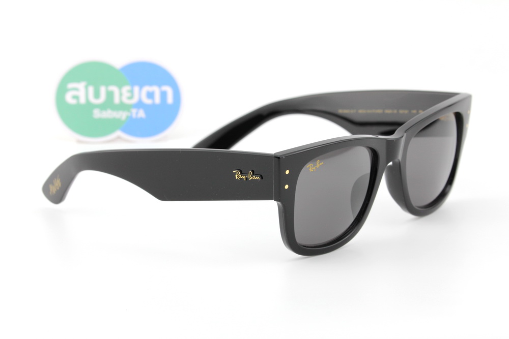 RayBan Mega Wayfarer RB0840SF 6826J5 Blacked Out collection by A$AP Rocky