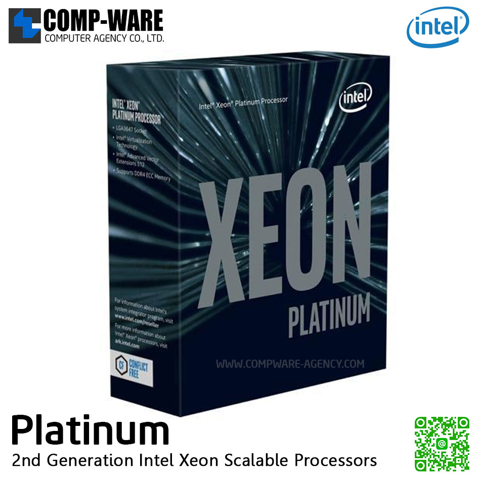 Intel Xeon Platinum 8256 ( 20C/40T ) LGA3647 Scalable Processor BX806958256 without Heatsink