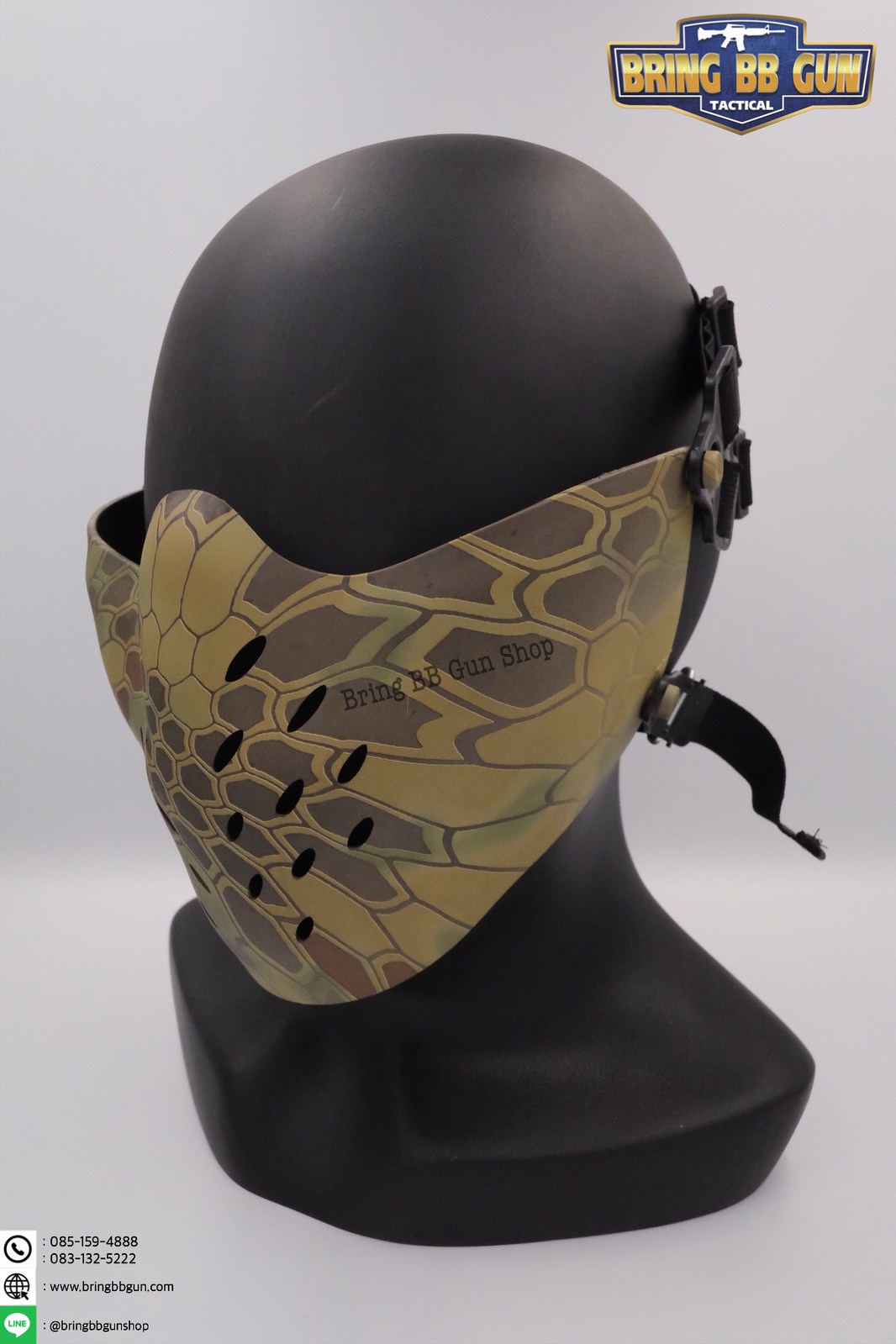 หน้ากากครึ่งหน้า ยี่ห้อ War Chief