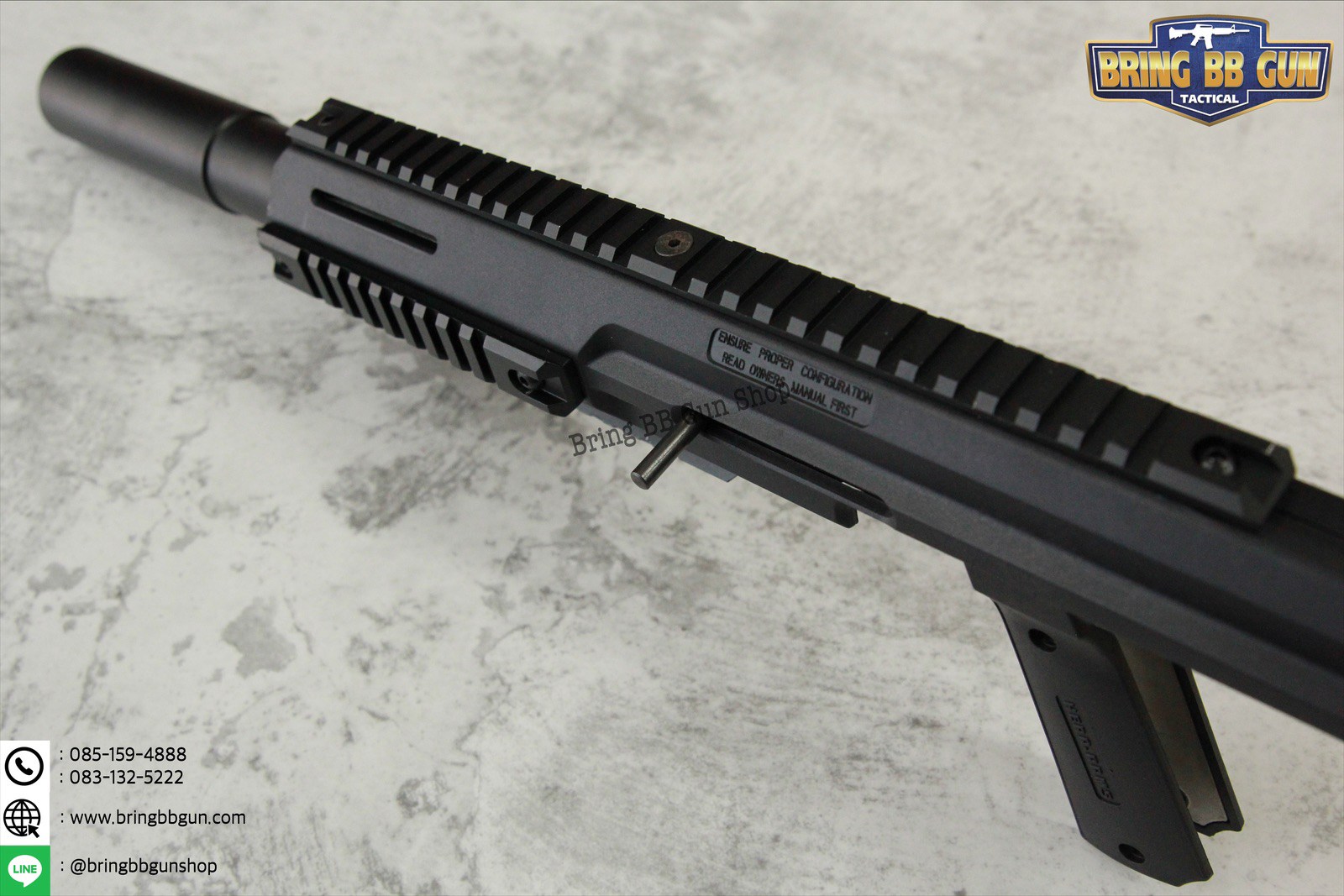 ชุดประกอบปืนสั้น H.E.R.A. Arms สำหรับปืน M1911 (Hera Arms 1911 Carbine Conversion Kit) (Toy Version)