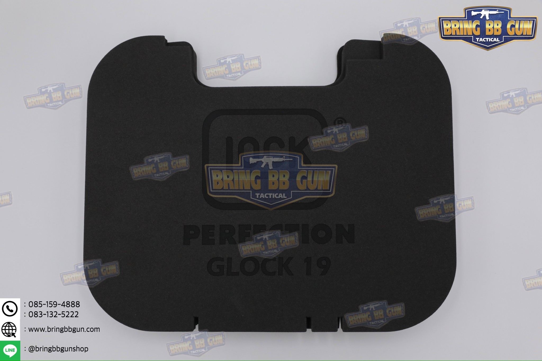 โฟม EVA ตัดเข้ารูปสำหรับกล่อง Glock / Sig Sauer (โฟม EVA ตัดเข้ารูปกันกระแทรก)