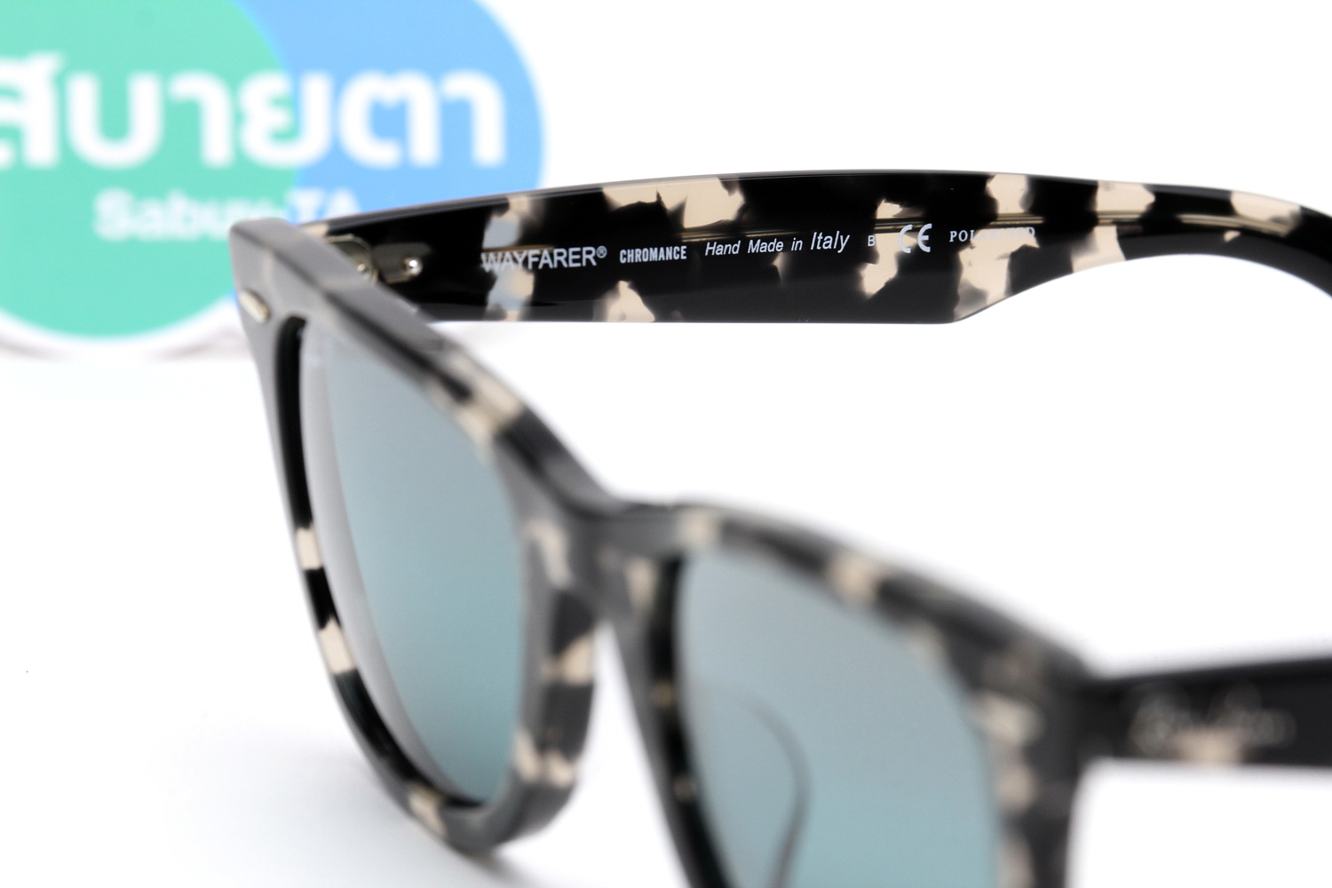 RayBan Wayfarer RB2140F 1333G6 Chromance Polarized Lens