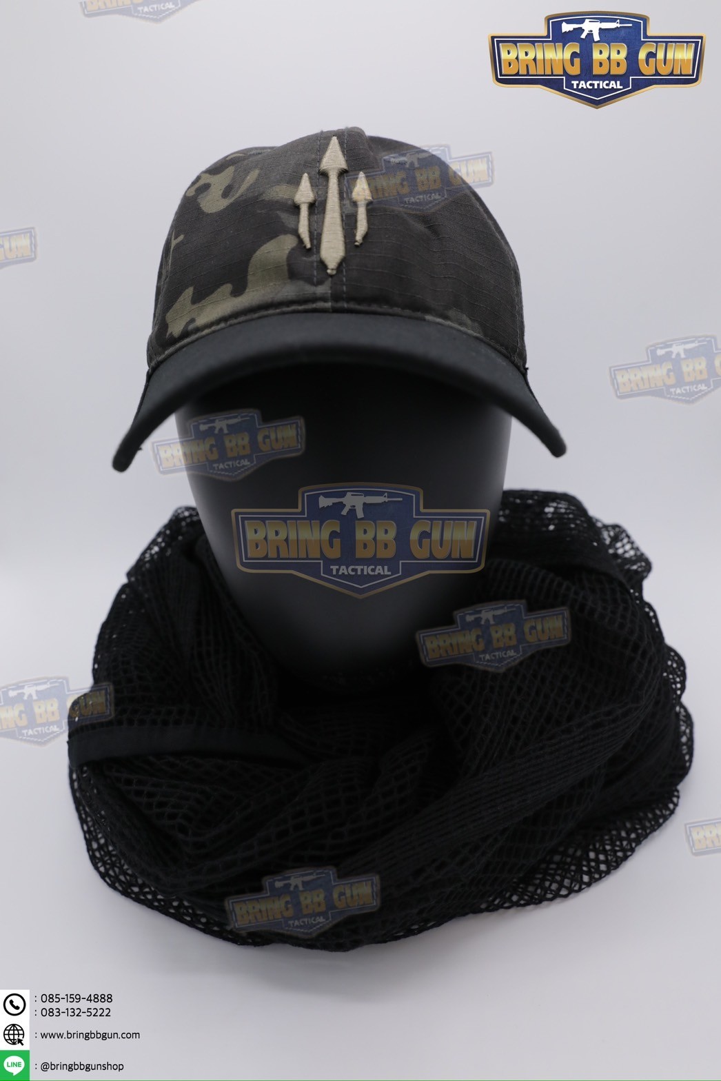 ผ้าพันคอแบบตาข่าย