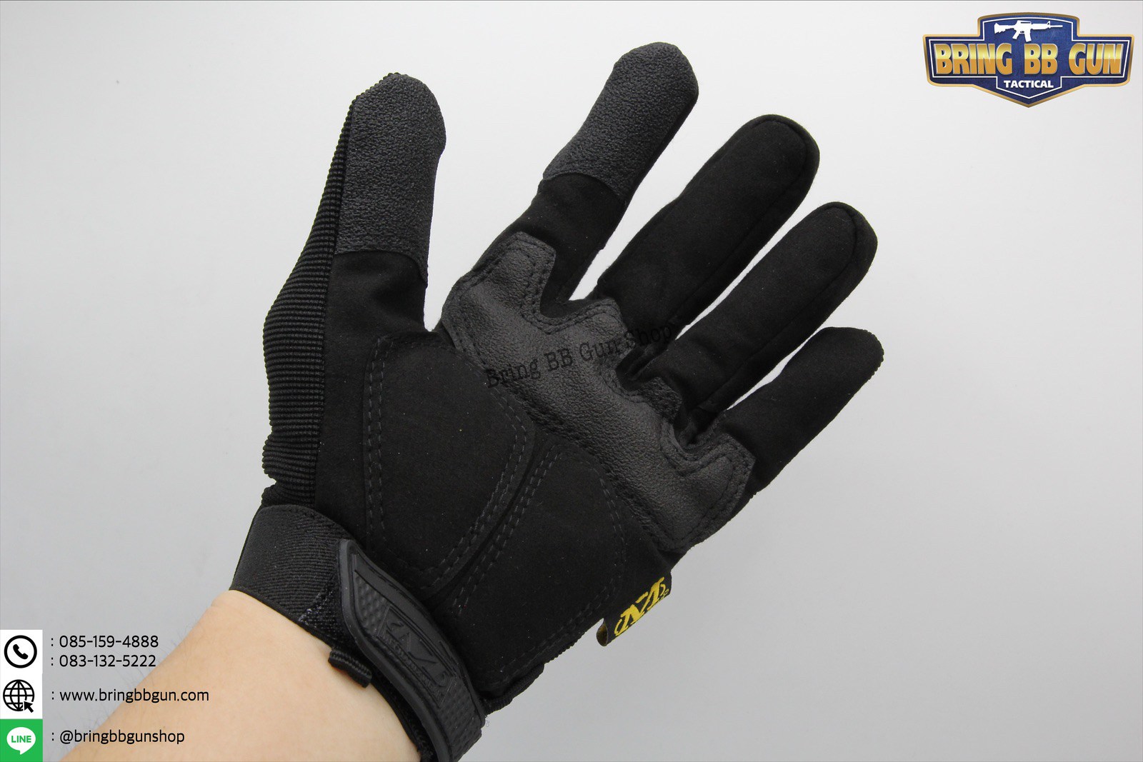 ถุงมือเต็มนิ้ว ยี่ห้อ Mechanix รุ่น M-Pact