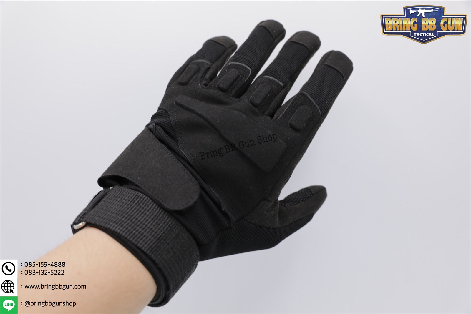 ถุงมือเต็มนิ้ว ทรงBlack Hawk รุ่นเต็มนิ้วTouch Screen