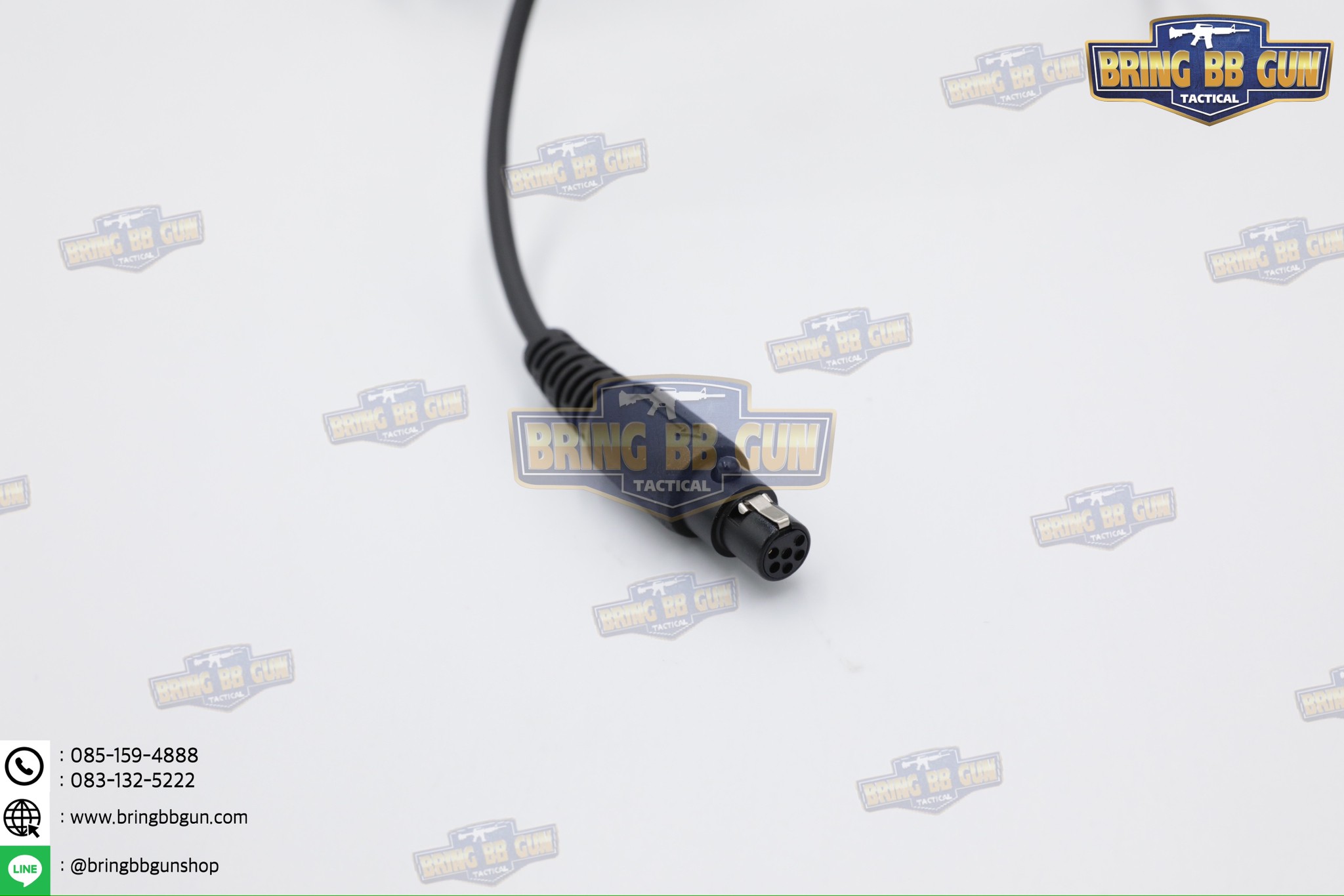 สายเเจ็ค KN-6 เป็น AUX 3.5 (สำหรับหูฟังสื่อสาร)