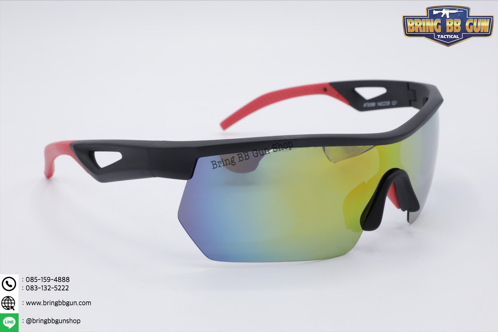 แว่นกันแดด เลนส์ Polarized (เลนส์โพลาไรซ์) รุ่น ทรงสปอร์ต