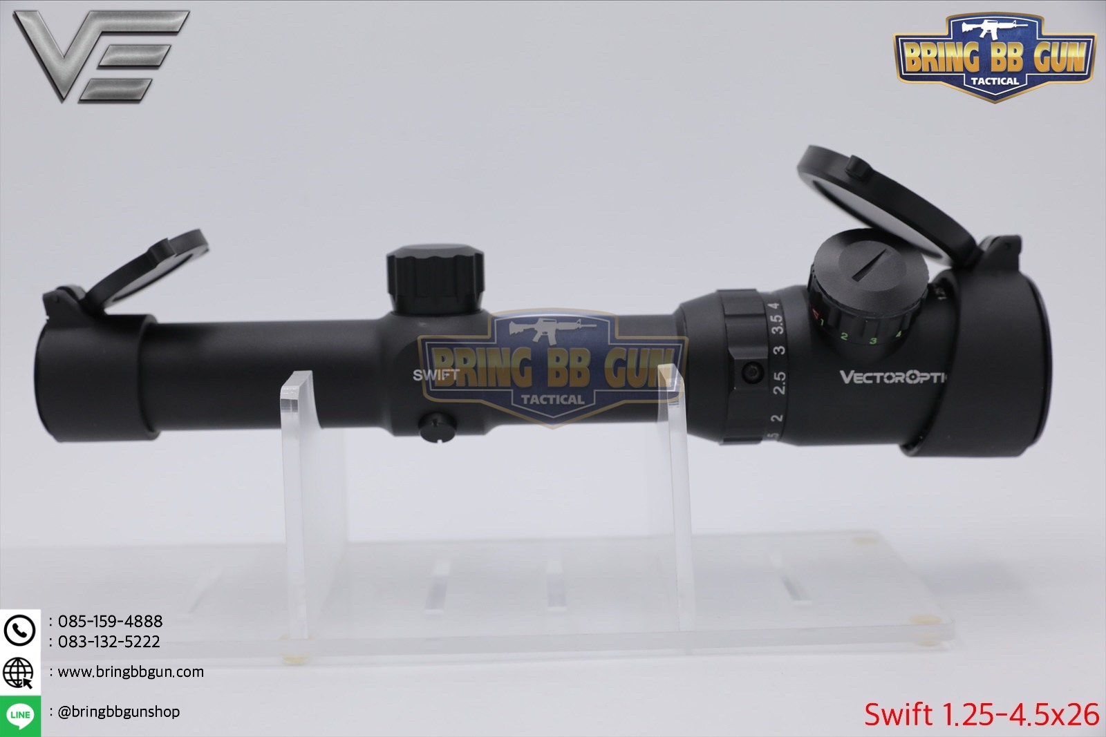 VECTOR OPTICS SWIFT 1.25-4.5X26ガイズリーマウント