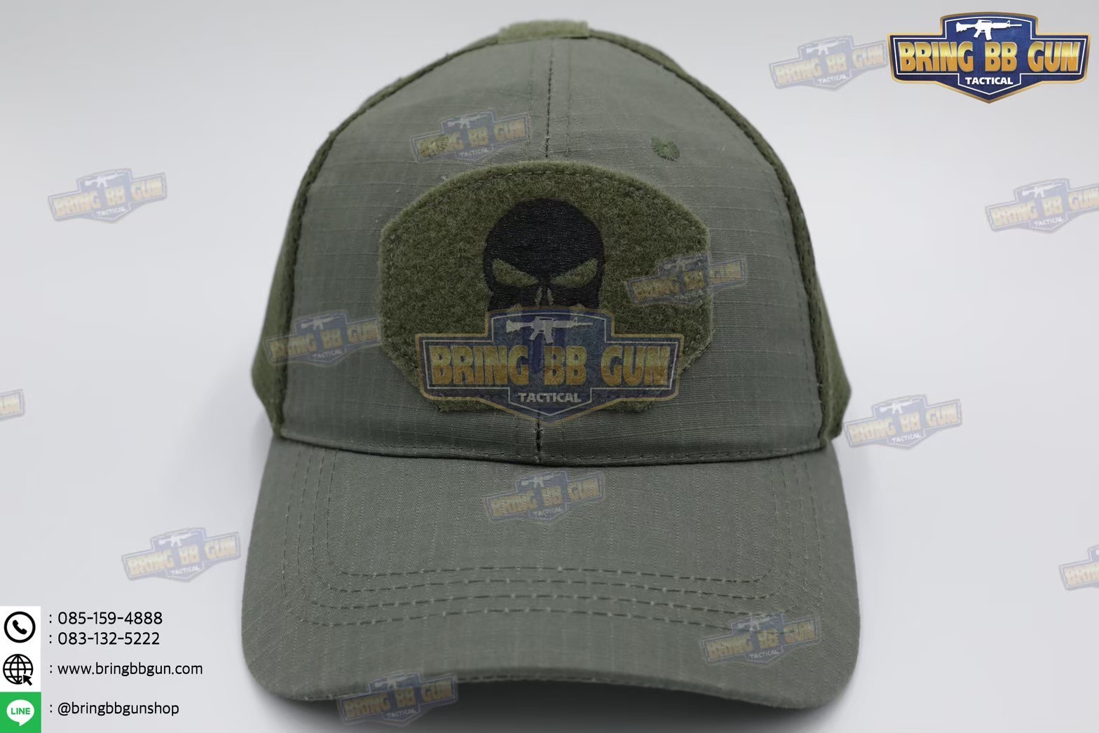 หมวกแก๊ป Punisher (หมวก Cap กะโหลก)