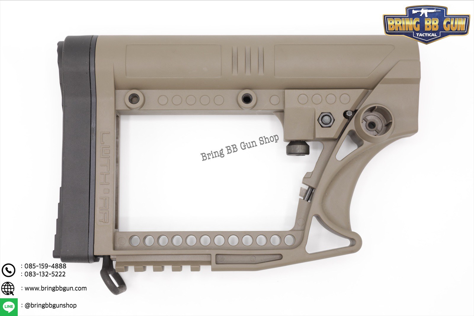 พานท้าย ยี่ห้อ LUTH-AR รุ่น MBA-4 (MBA-4 CARBINE BUTTSTOCK)