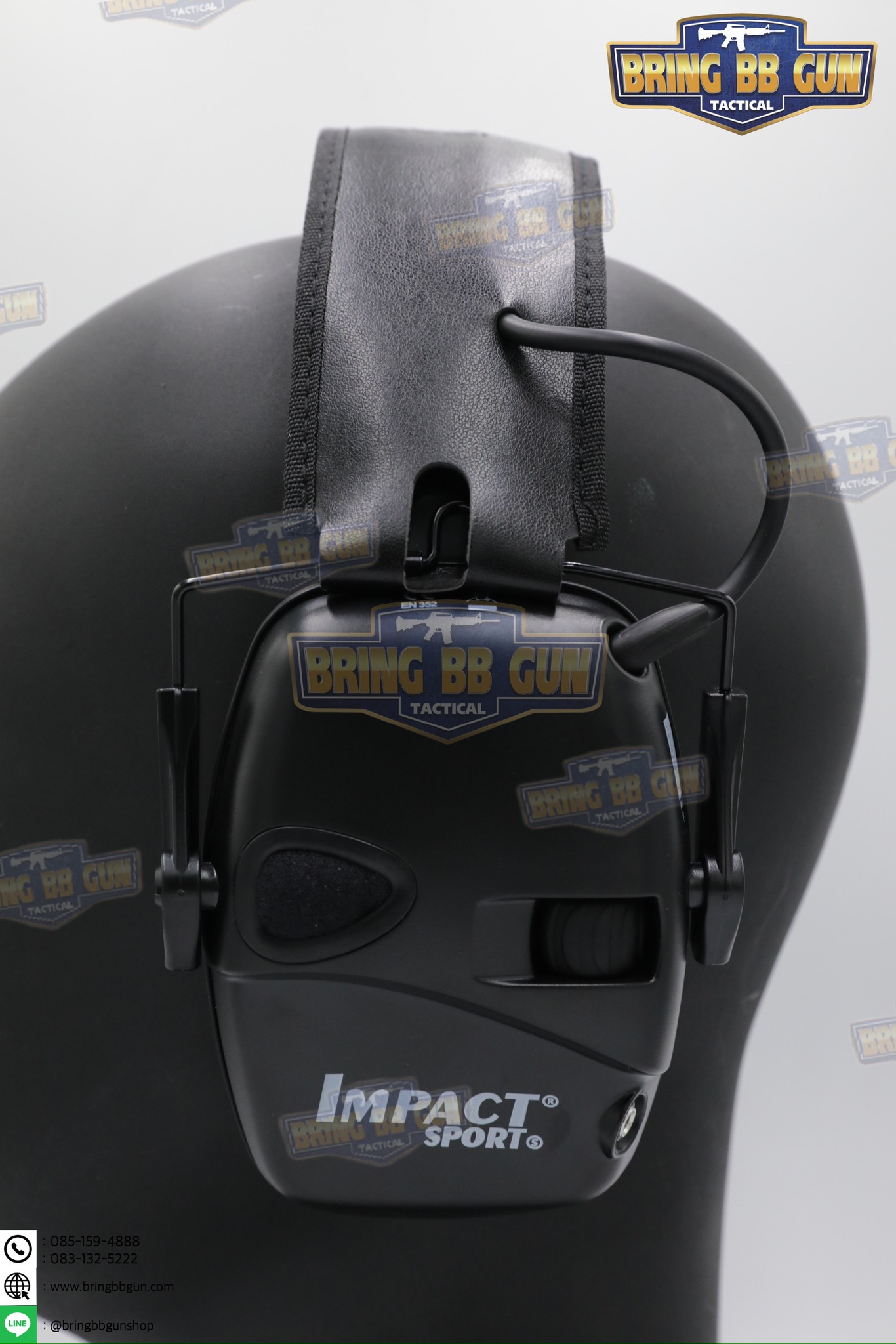 หูฟังตัดเสียง ทรง Howard Leight Impact Sport (IMPACT SPORT ELECTRONIC EARMUFF) (หูฟังตัดเสียงระบบ Electronic รุ่น Impact Sport) (Electronic Earmuffs)