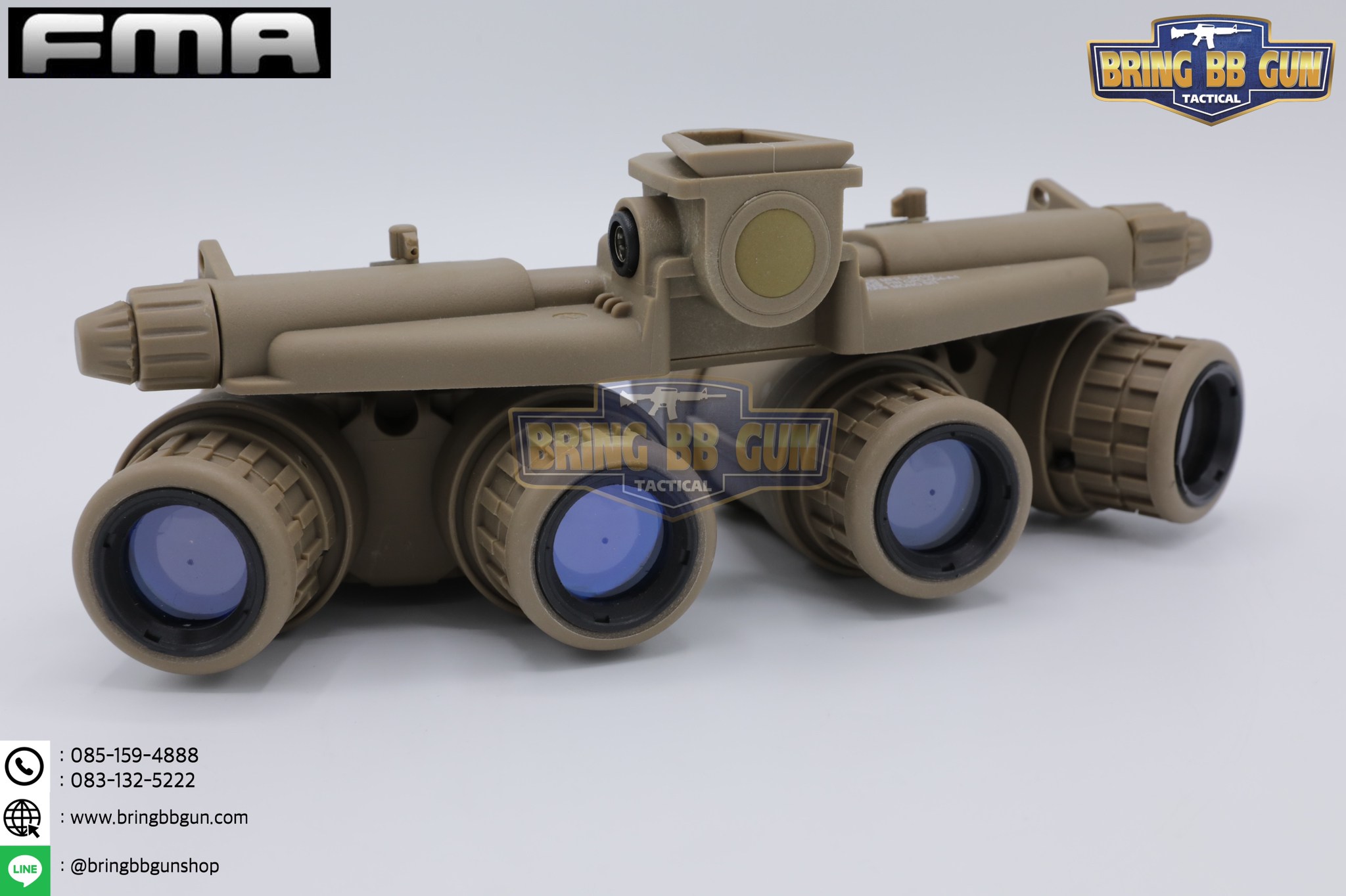 GPNVG-18 Dummy (Night Vision Goggles Dummy Version) งานจำลองกล้องไนท์วิชั่น (4ตา) งานจำลองกล้องส่องกลางคืน (4ตา) ดัมมี่ ยี่ห้อ FMA