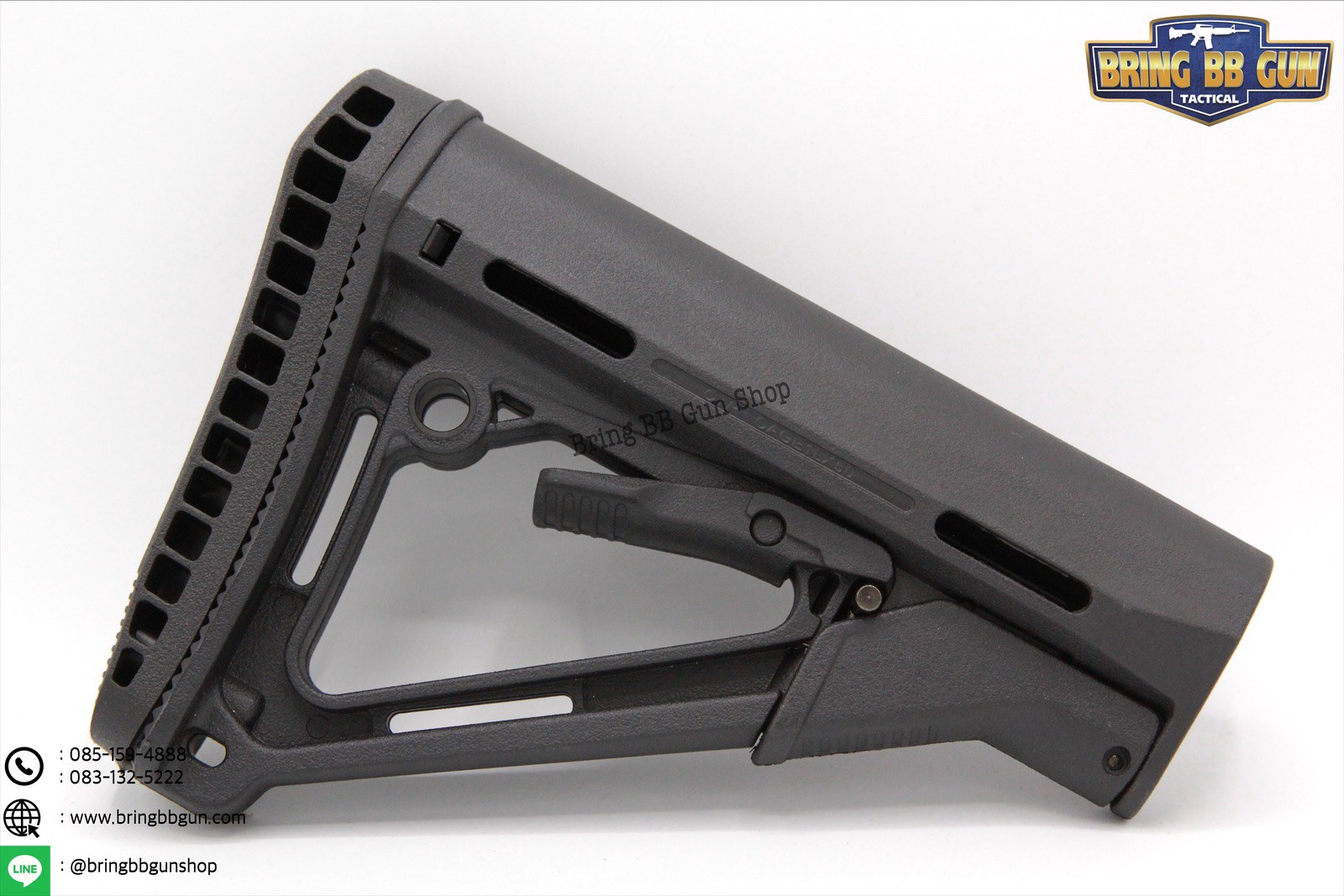 พานท้าย ทรง Magpul CTR รุ่นยางหนา