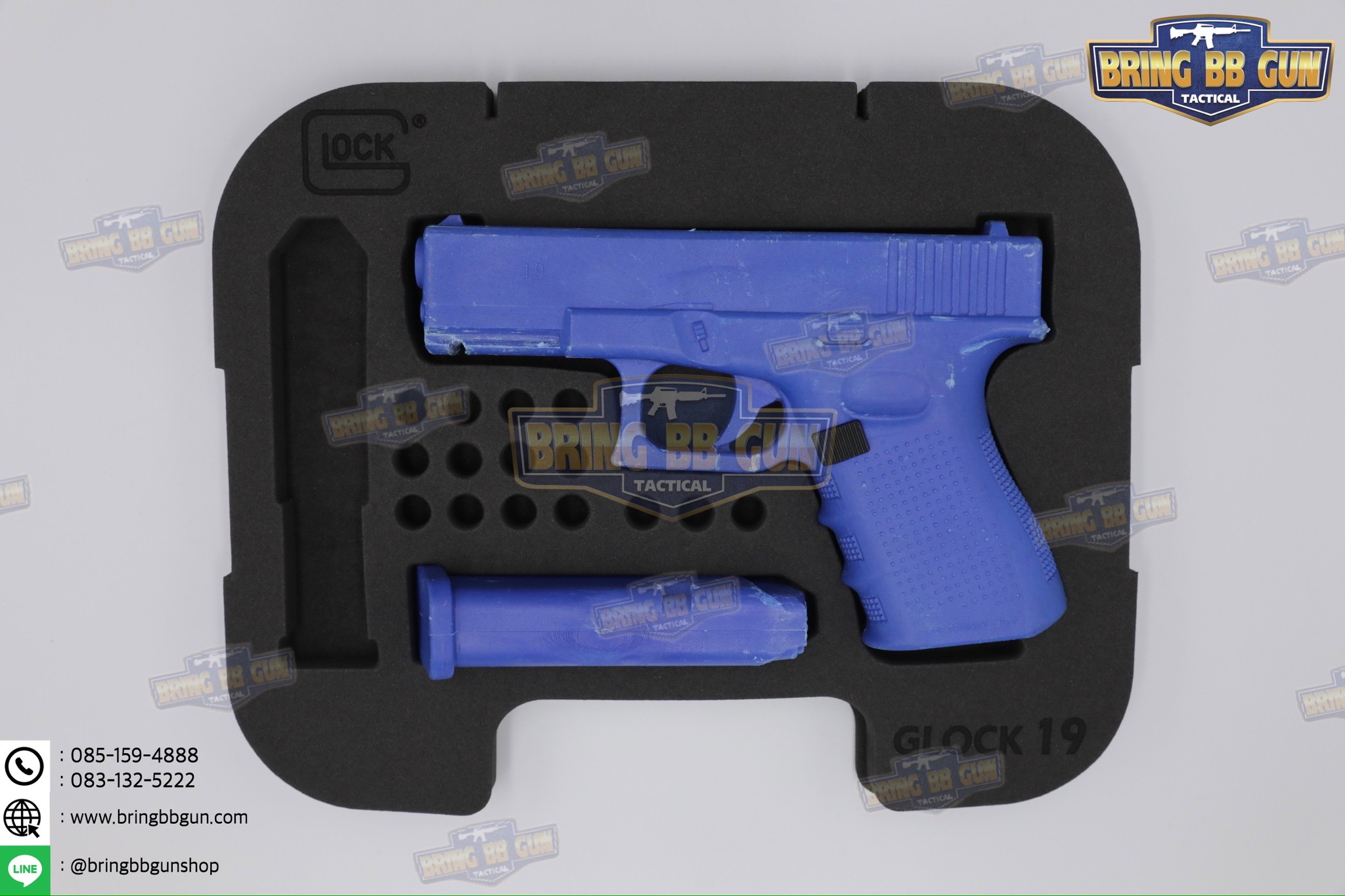 โฟม EVA ตัดเข้ารูปสำหรับกล่อง Glock / Sig Sauer (โฟม EVA ตัดเข้ารูปกันกระแทรก)