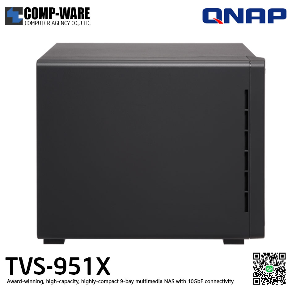 QNAP NAS 9-Bay (5+4) TVS-951X (2GB RAM up to 32GB) Intel Celeron 3865U , No HDD // สินค้า EOL