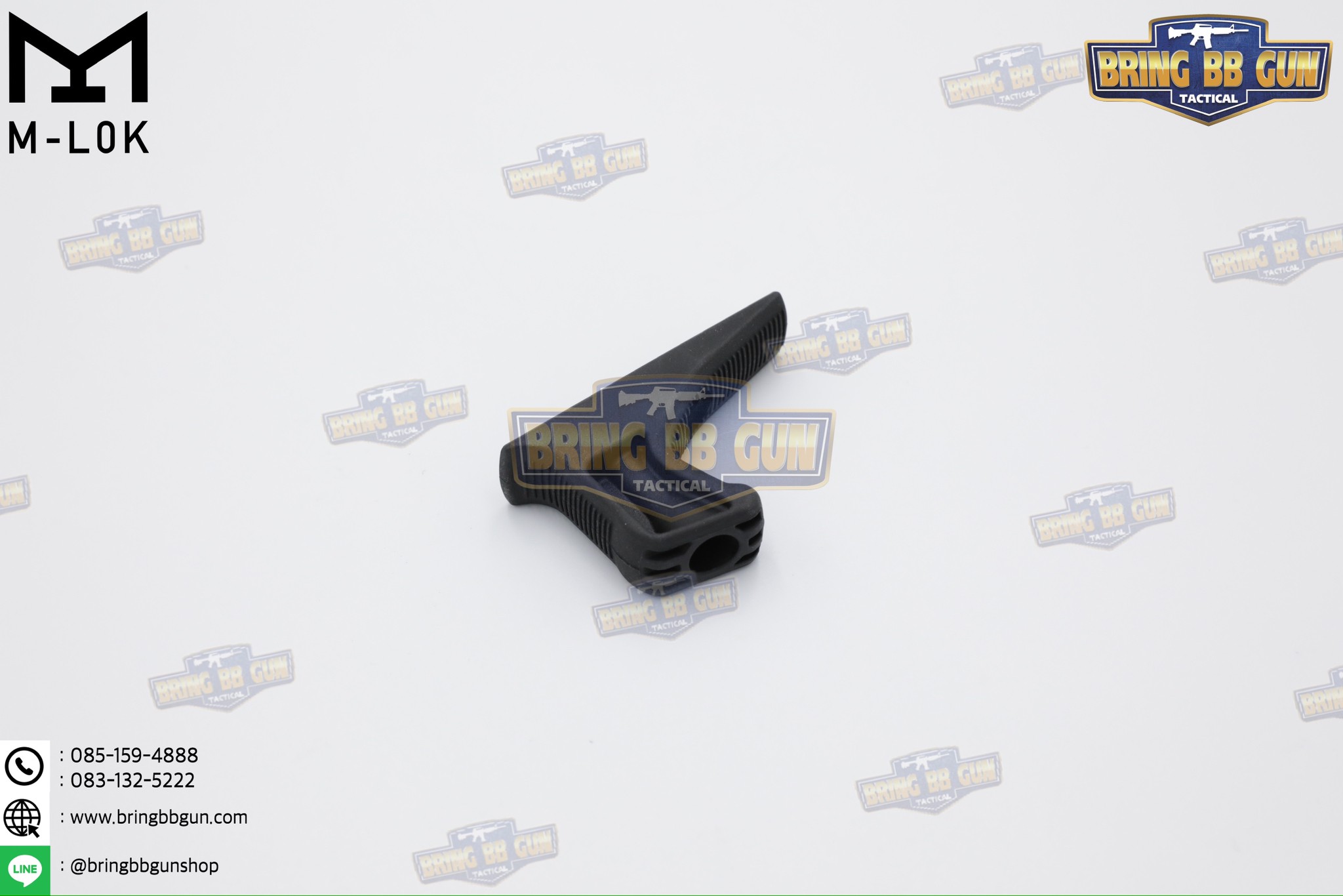 กริ๊ปมือหน้า BCM KAG (Angled Foregrip) (Kinesthetic Angled Grip) (ใช้ได้กับชุดหน้าระบบราง M-Lok เท่านั้น)