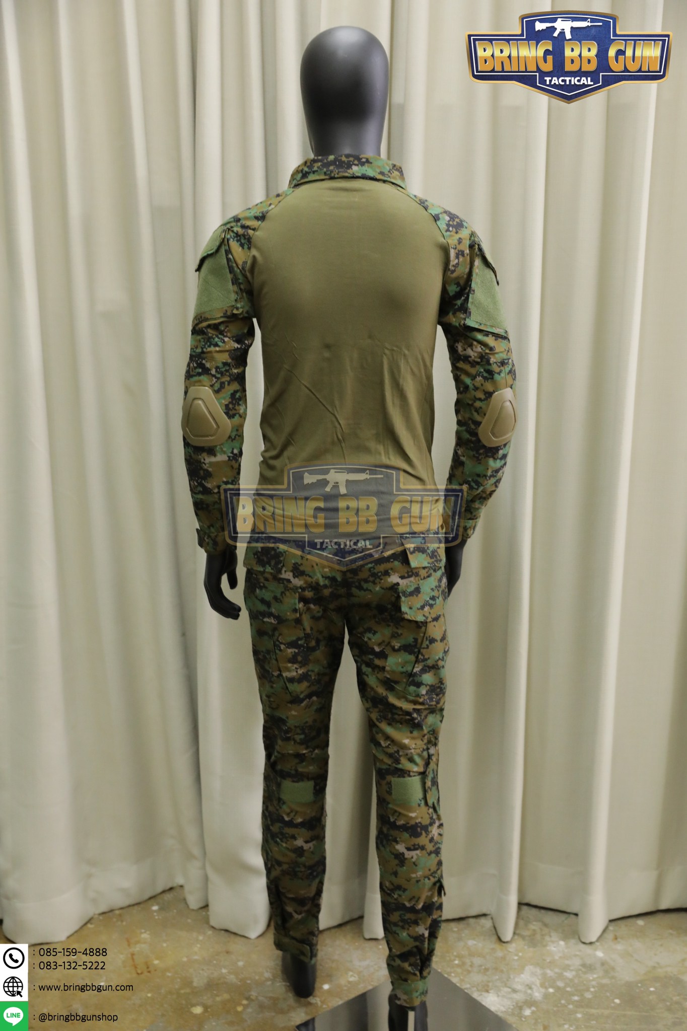 ชุดคอมแบทเชิ้ต Gen2 (Combat Frog Suit G2) (เสื้อ+กางเกง+สนับเข่า+สนับศอก)