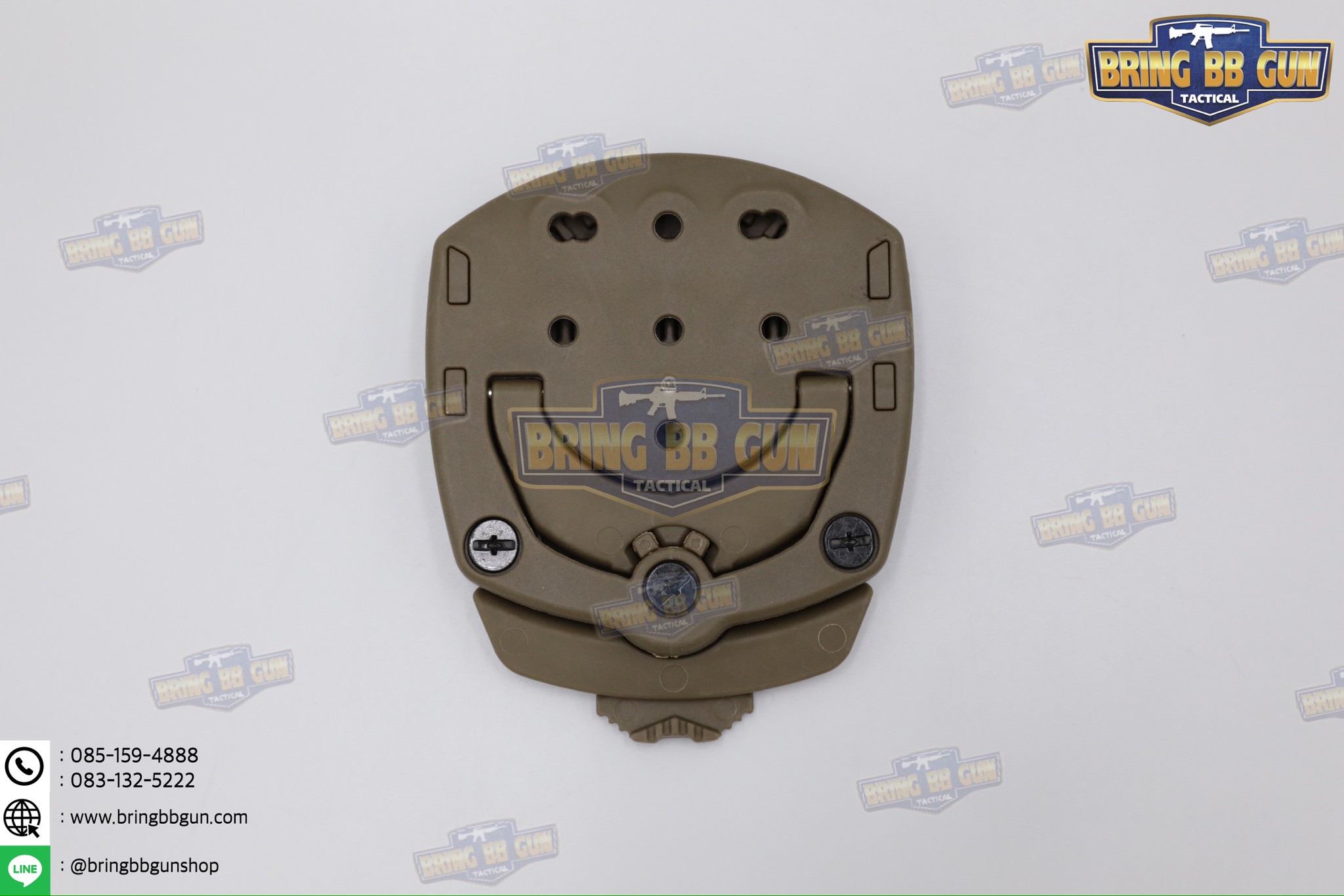 Adapter ปลดไวซองปืน BT TEK-MOUNT (360 Degree base adapter) (QUICK CONNECT MOUNTING SYSTEM) (Insert Disk and Receiver) (Blade)