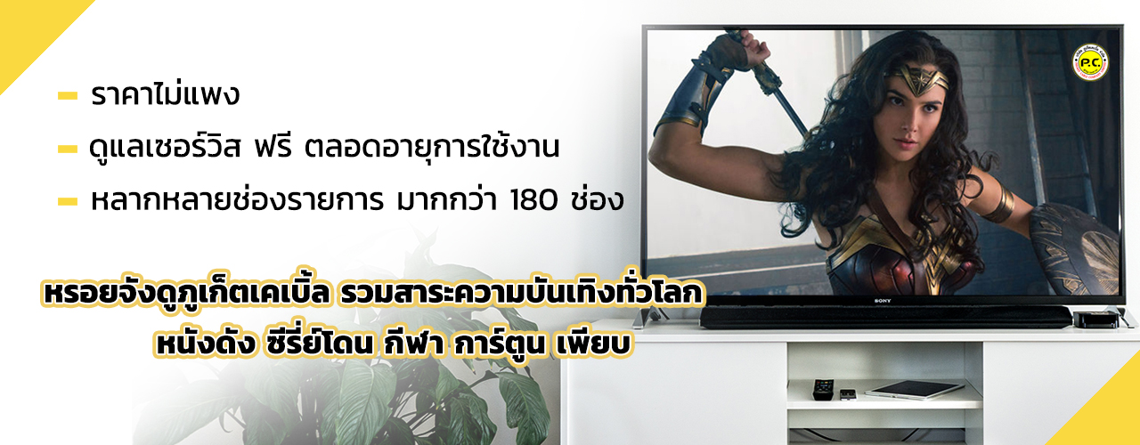 ติดตั้งเคเบิ้ลทีวี ภูเก็ต cable tv phuket