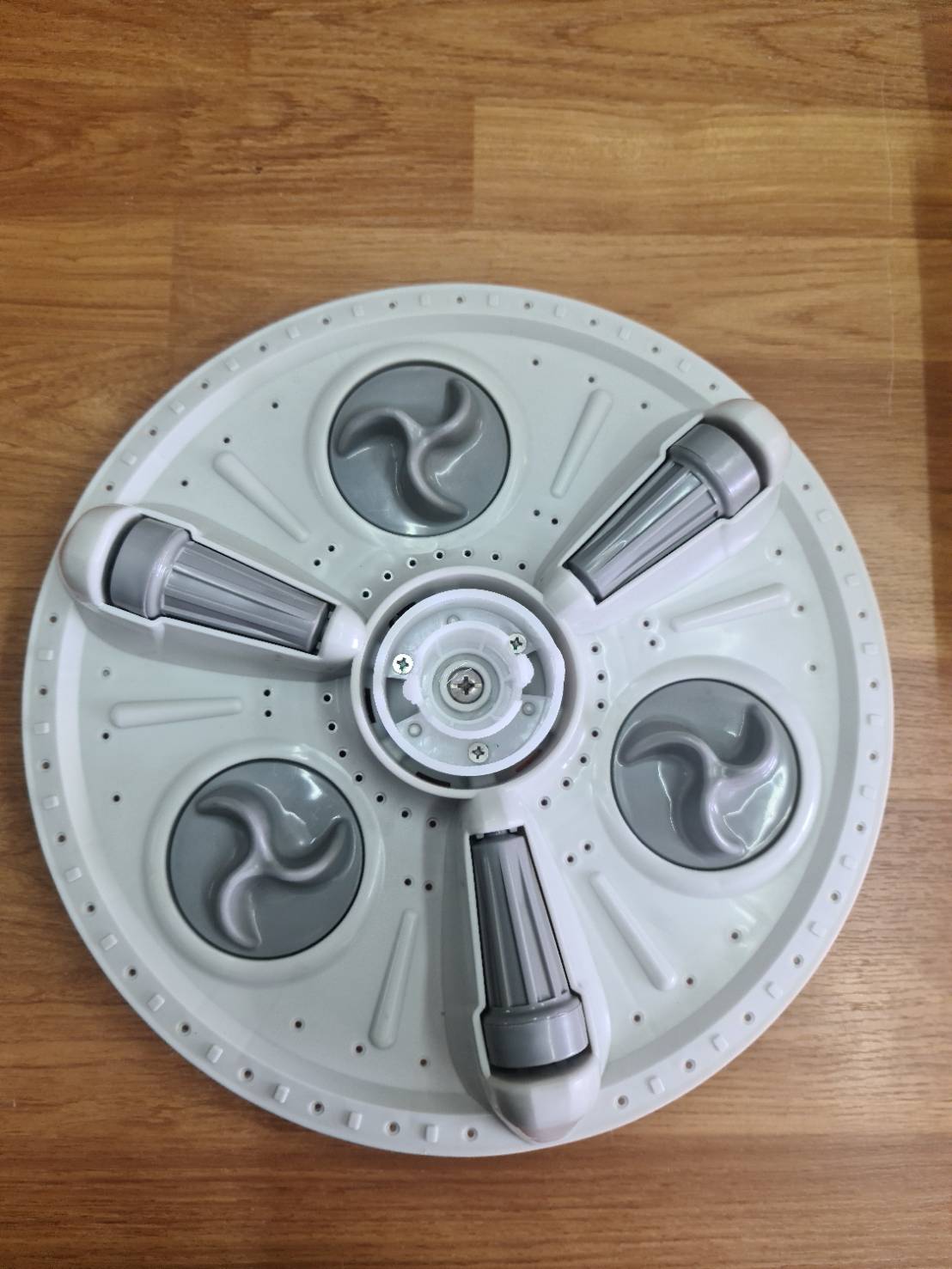 0000639 ใบพัดเครื่องซักผ้า LG แอลจี ถังเดี่ยวอัตโนมัติขนาด 13 นิ้ว 33 cm อะไหล่เครื่องซักผ้า 11 ฟันเฟือง