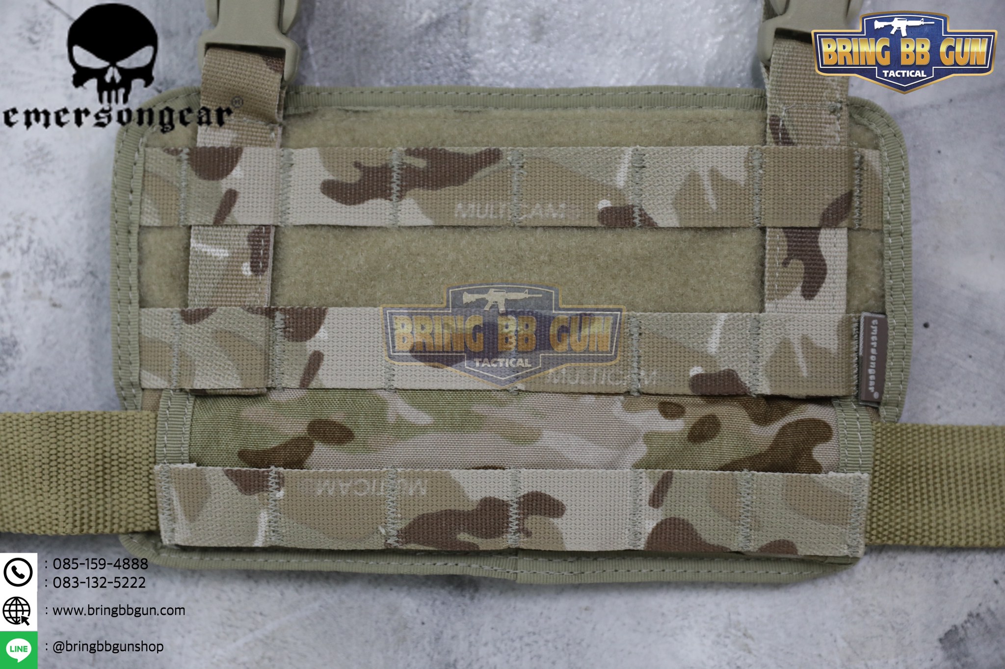 เพลทรัดต้นขาแบบ Molle ยี่ห้อ Emerson (Drop Leg Molle)