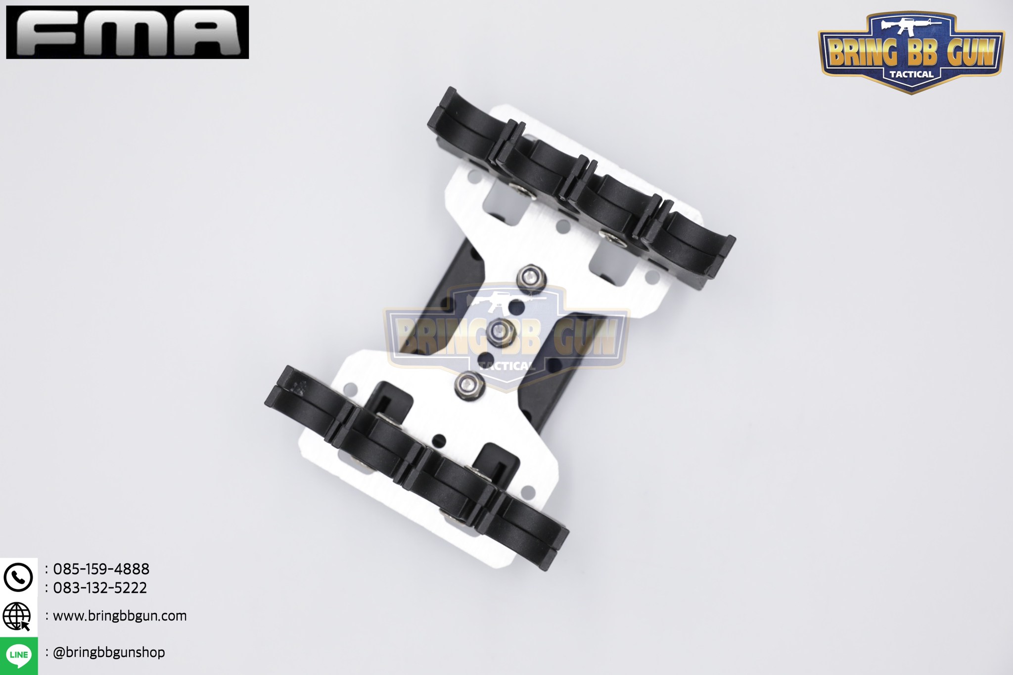 จิงโจ้ใส่กระสุนลูกซอง 8 นัด (แผงกระสุนลูกซองจิงโจ้โหลดเร็ว 8 นัด) ยี่ห้อ FMA รุ่น บอดี้อลูมิเนียม FMA Pratical 8Q shotshell Carrier（CNC)