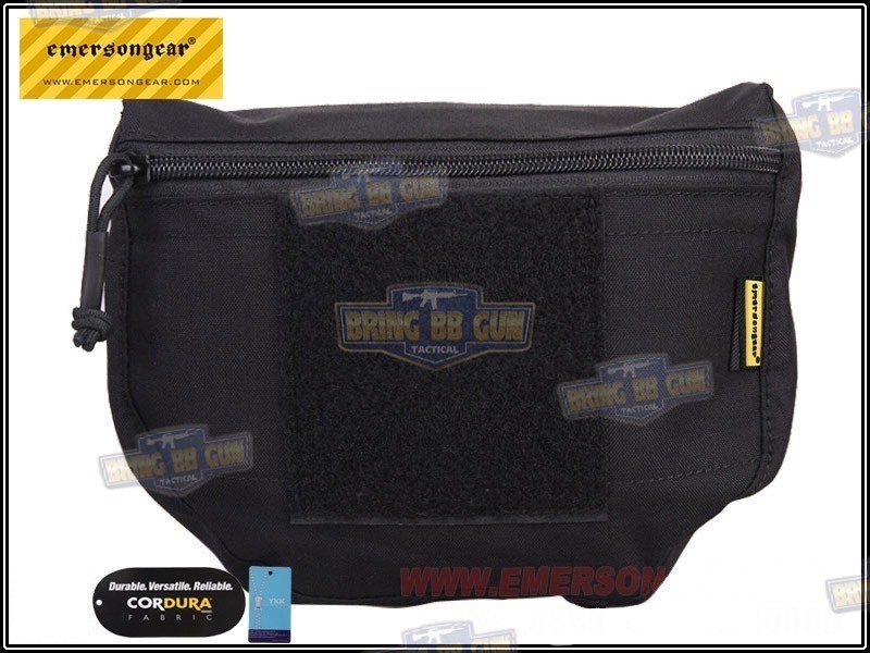 กระเป๋าจิงโจ้ติดเสื้อเวส ยี่ห้อ Emerson (EmersonGear armor carrier drop pouch/AVS JPC CPC) (Armor Carrier Drop Pouch) (Lower Accessories Pouch) (Drop Pouch)