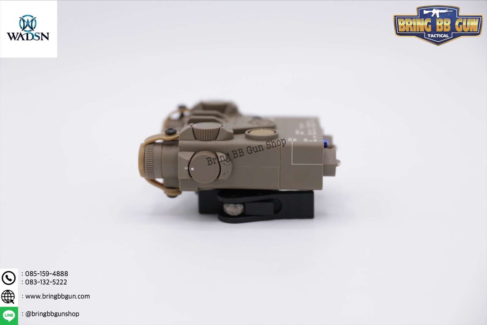 กล่องAN/PEQ-15A รุ่น DBAL-A2 (เลเซอร์ชี้เป้าอย่างเดียว) ยี่ห้อ WADSN รุ่น บอดี้พลาสติก (Dual Beam Aiming Laser - Advanced2)