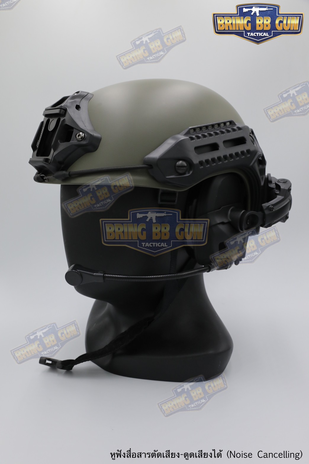 หูฟังสื่อสารตัดเสียงได้ ทรง Ops-Core AMP (FCS AMP tactical communication shooting headset noise reduction) (AMP)