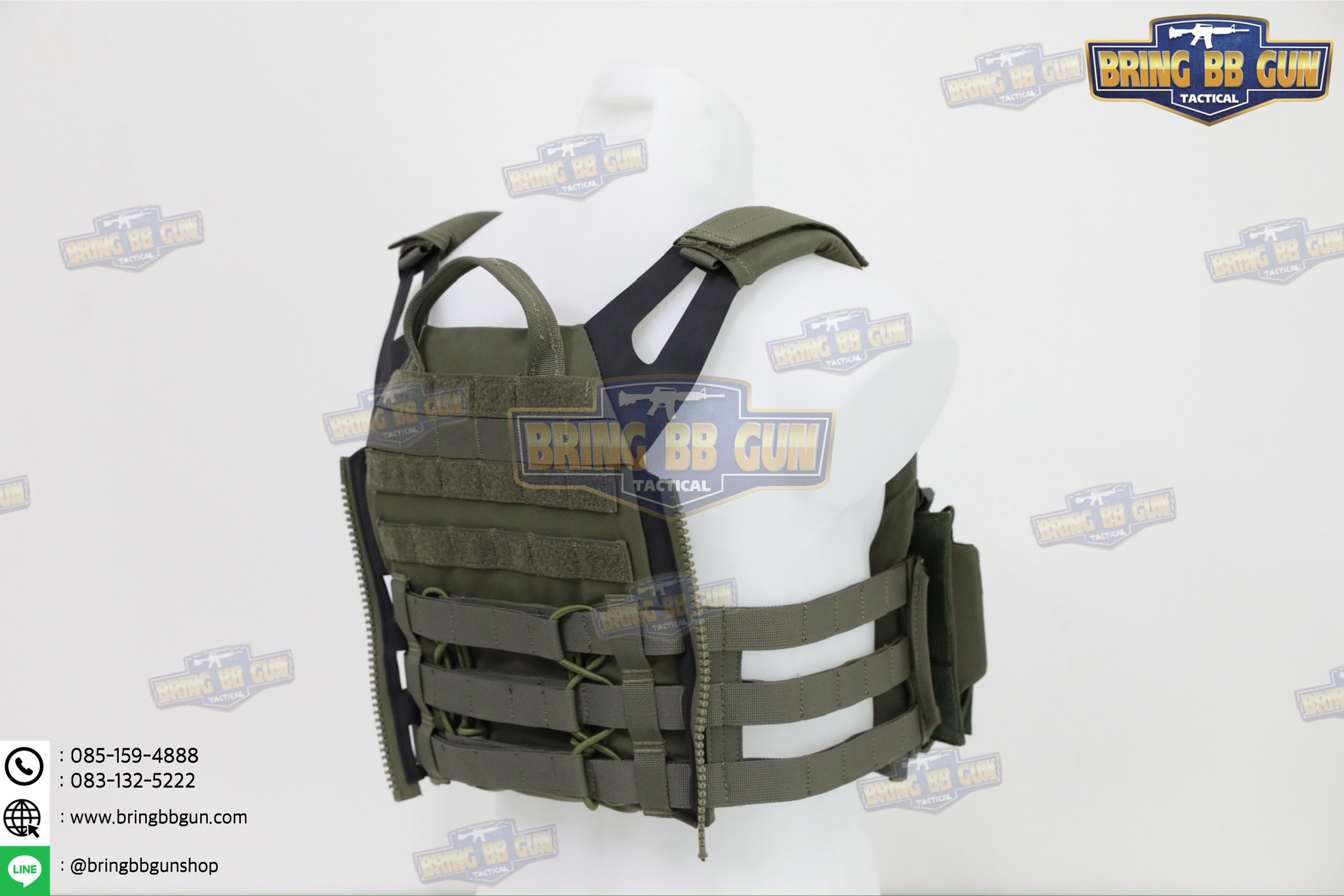 เสื้อเวส JPC 2.4 (เสื้อเวส JPC 2.0 + เพ้าแม็กกาซีน KTAR (5.56 แบบ3ช่อง)) (JPC 2.4 Plate Carrier) (JPC 2.0 + KTAR Front Flap)