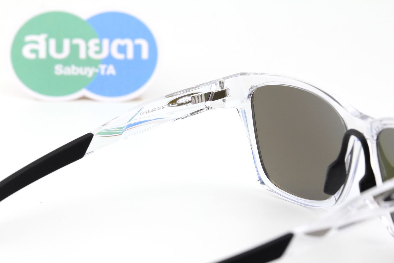 Oakley PARACORD Polished Clear / Prizm Sapphire SKU#OO9506D-07