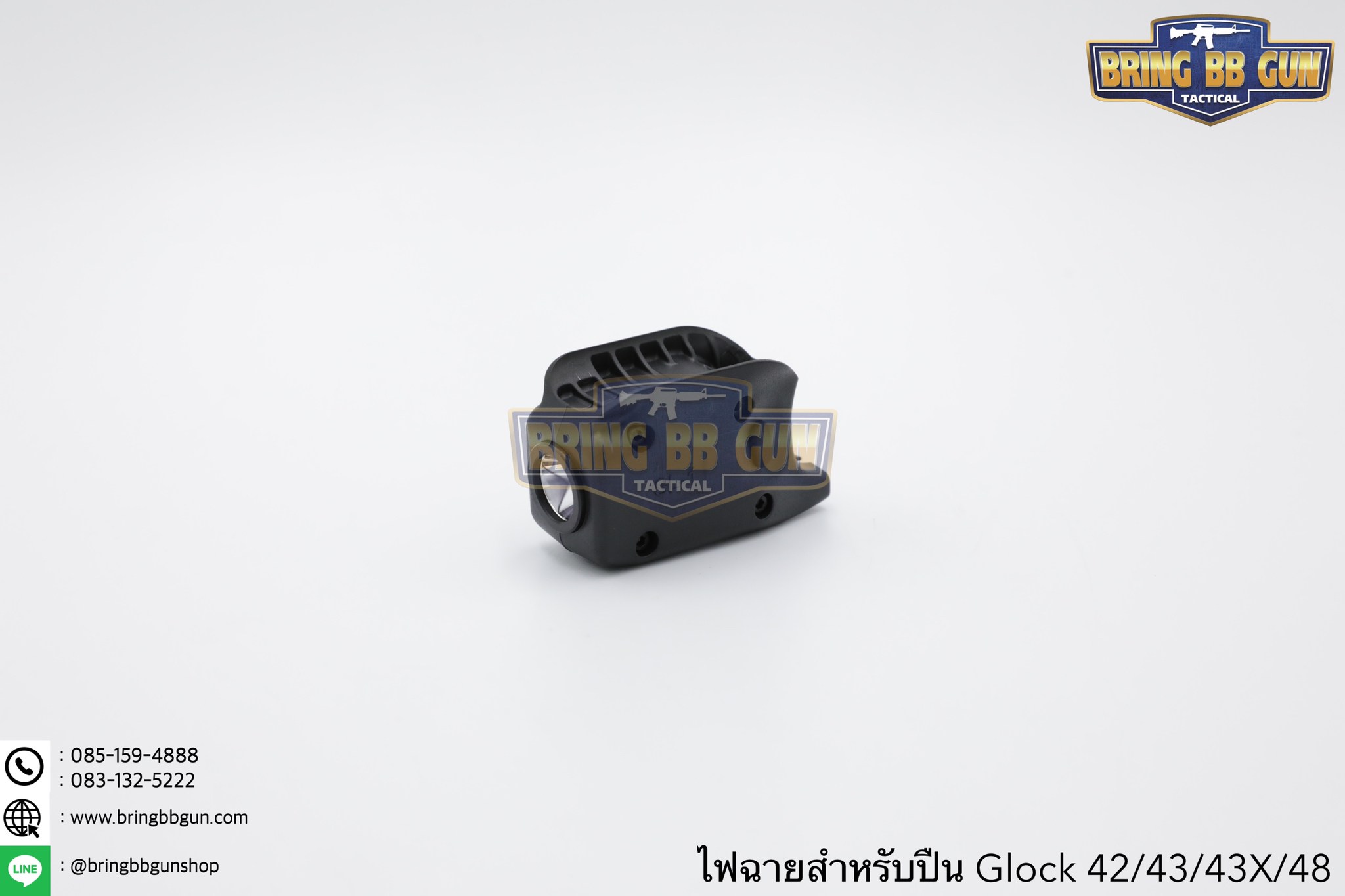 ไฟฉายติดปืน Glock 43 รุ่น SL-1 ยี่ห้อ Warriorland