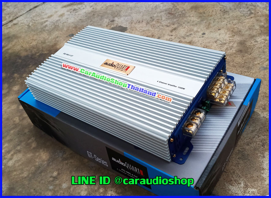 แอมป์ 4 CH AUDIO QUART 660.4 GT