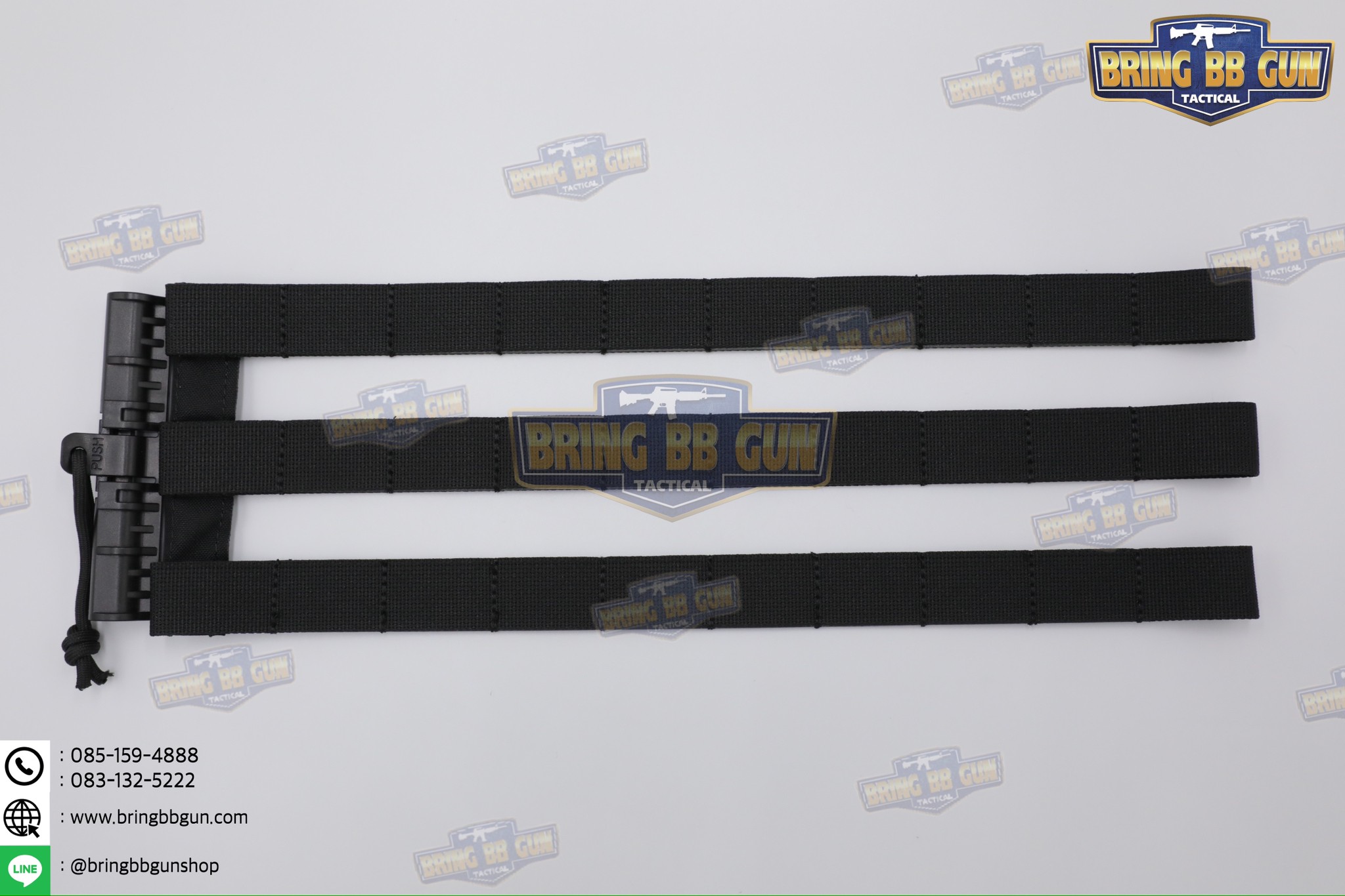 ชุดเซ็ตปลดเสื้อเกราะไว ชุดสายโอบ-ปลดไว (Vest single point quick release Mesh Cummerbund) (Quick Release Cummerbund Set)