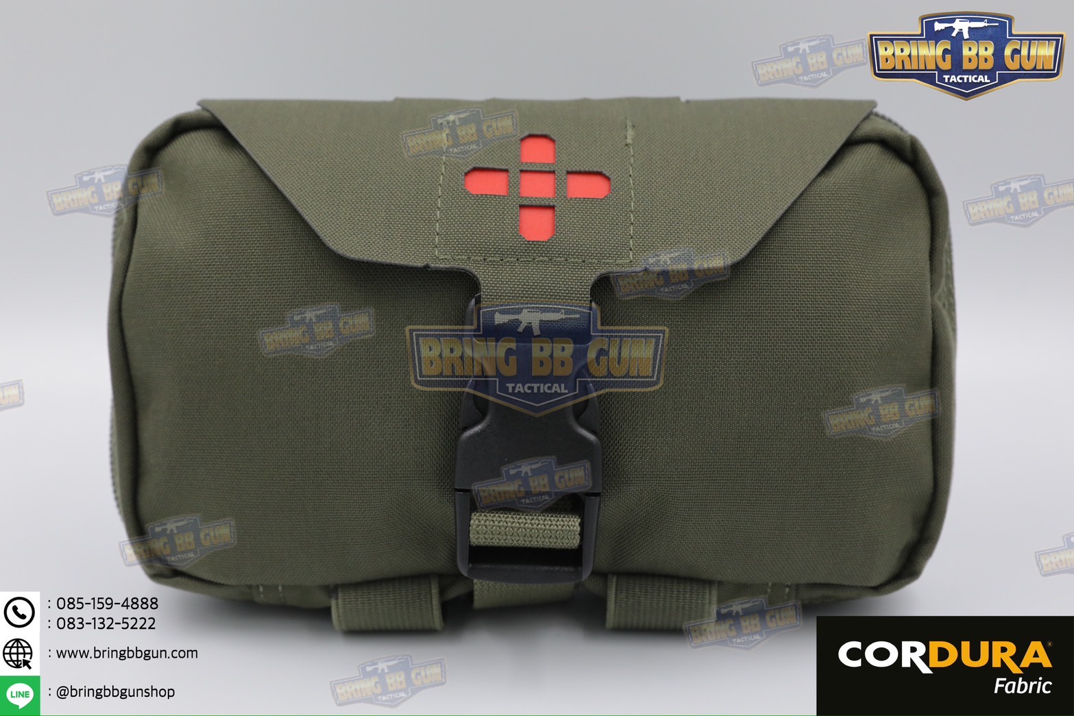 กระเป๋าพยาบาลสนาม B04 ทรง CT Resgear IFAK (แบบกระตุกไว) เพ้า IFAK รุ่น B04 (IFAK Pouch) (Medic Pouch)