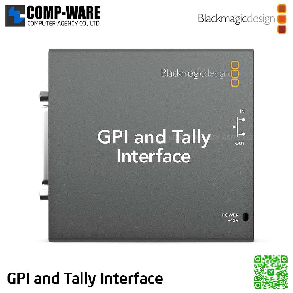 GPI and Tally Interface - Blackmagic Design