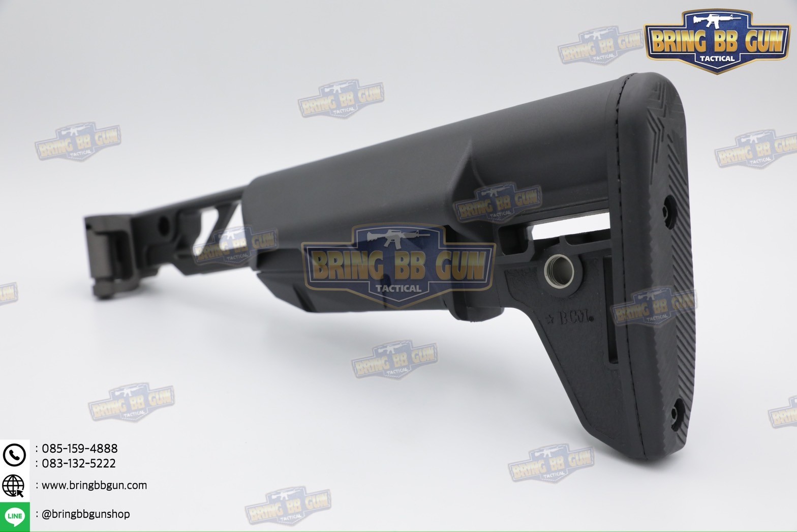 แกนพานท้ายพับได้ทรง JMAC สำหรับ Sig Sauer MPX/MCX รุ่น JMAC ST-6 Skeletonized Tube (Folding Adapter) (1913 Adapter) (JMAC) (MCX) (MPX) (1913)