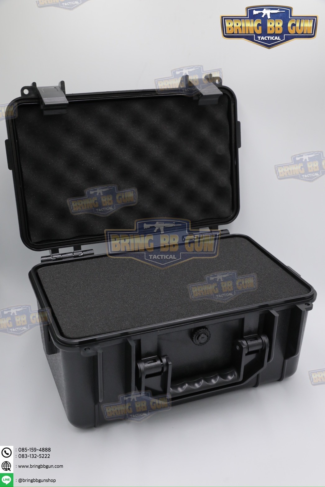 เคสกันกระแทรก B302 (กล่องปืนสั้น B302) (กล่องกันกระแทก) (เคสกันกระแทก) (เคสปืนสั้น) (Lockable Pistol Case) (Light Weight Case)