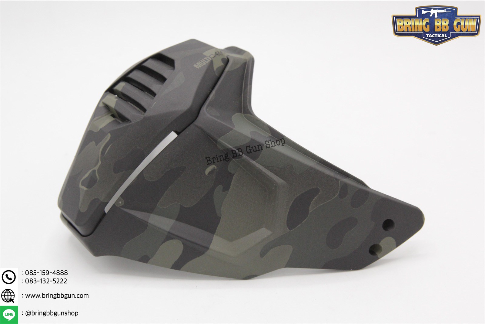 Multidmentional Split Type Mask Set (ชุดหน้ากากติดหมวกฟาส)