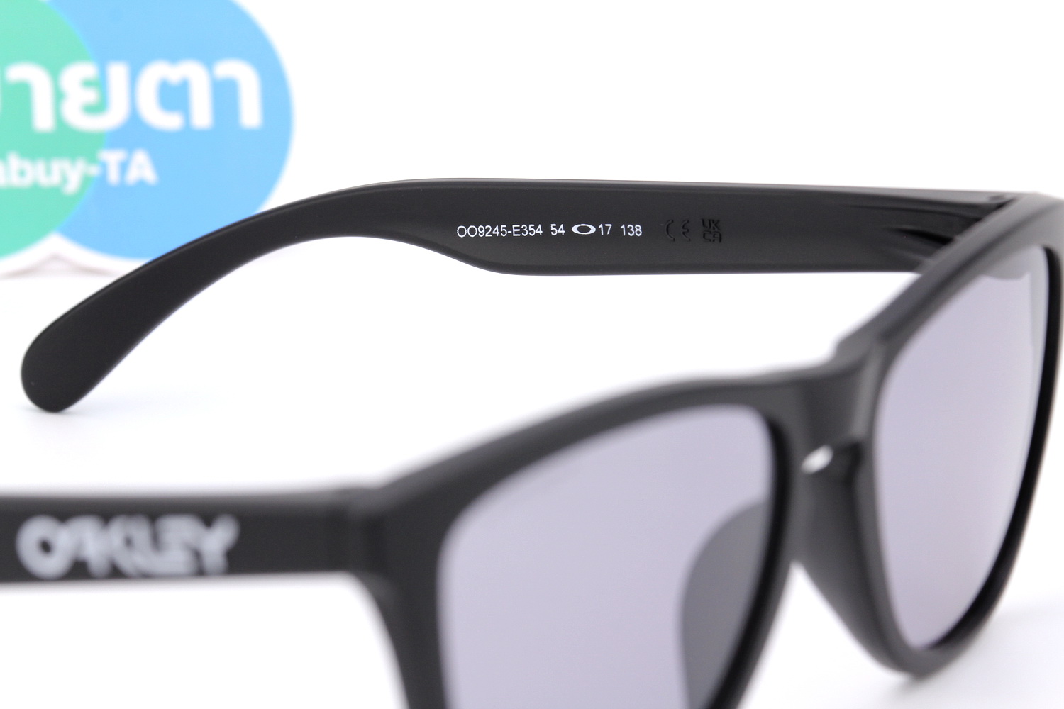 Oakley Frogskins Matte Black / Prizm Slate SKU#OO9245-E3 (ASIA FIT)