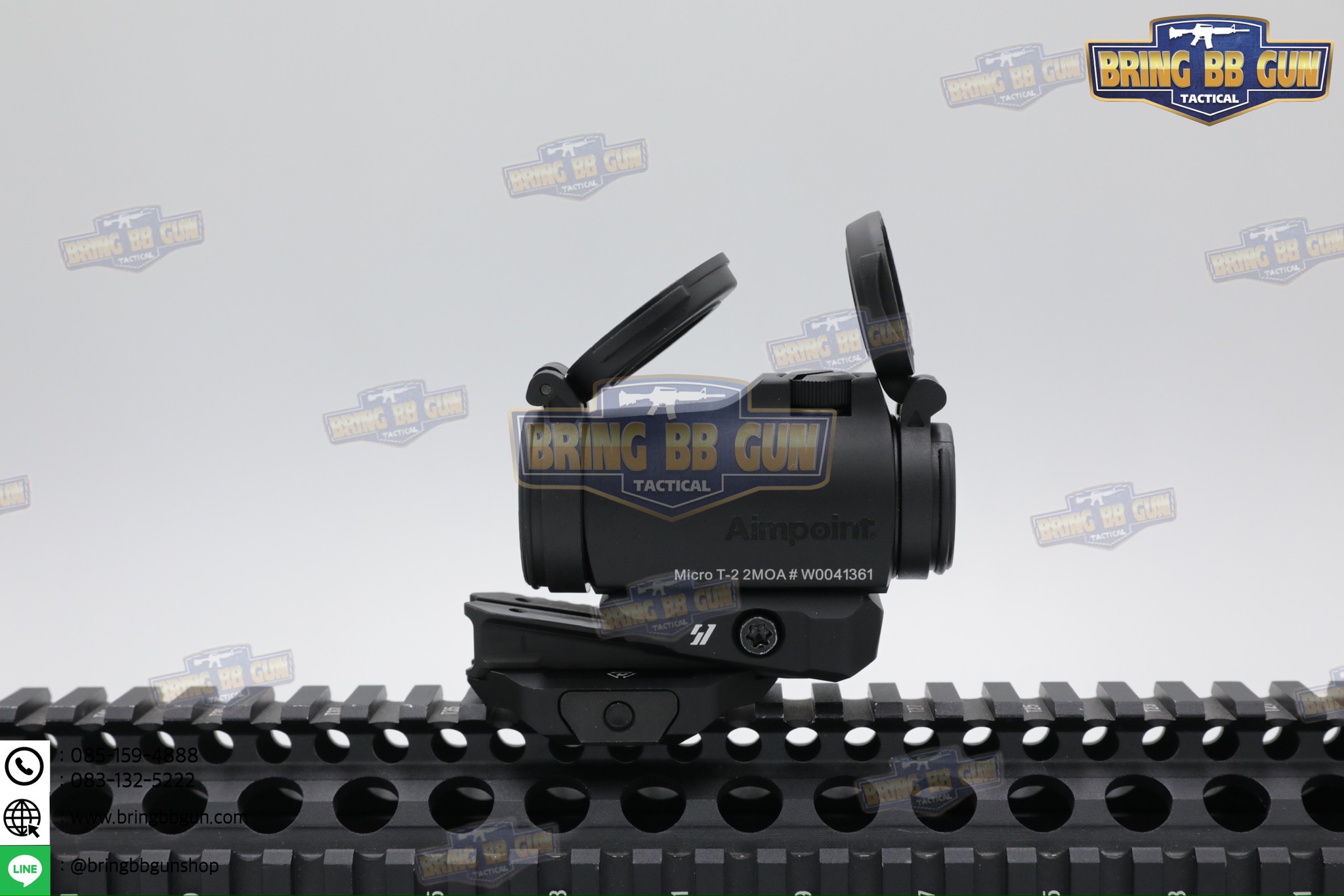 ขาจับดอท Strike Variable Optic Mount สำหรับดอท T1/T2/M5 (Strike Variable Optic Mount for Aimpoint Micro Standard) (SI VARIABLE OPTIC MOUNT) (Strike Industries) (Aimpoint T-1/T-2/H-1/H-2 or other same optic housing height red dots)