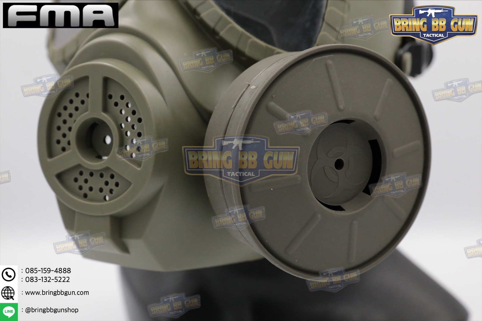 หน้ากากแก็ส M04 ยี่ห้อ FMA (หน้ากากกันแก๊สพิษ)