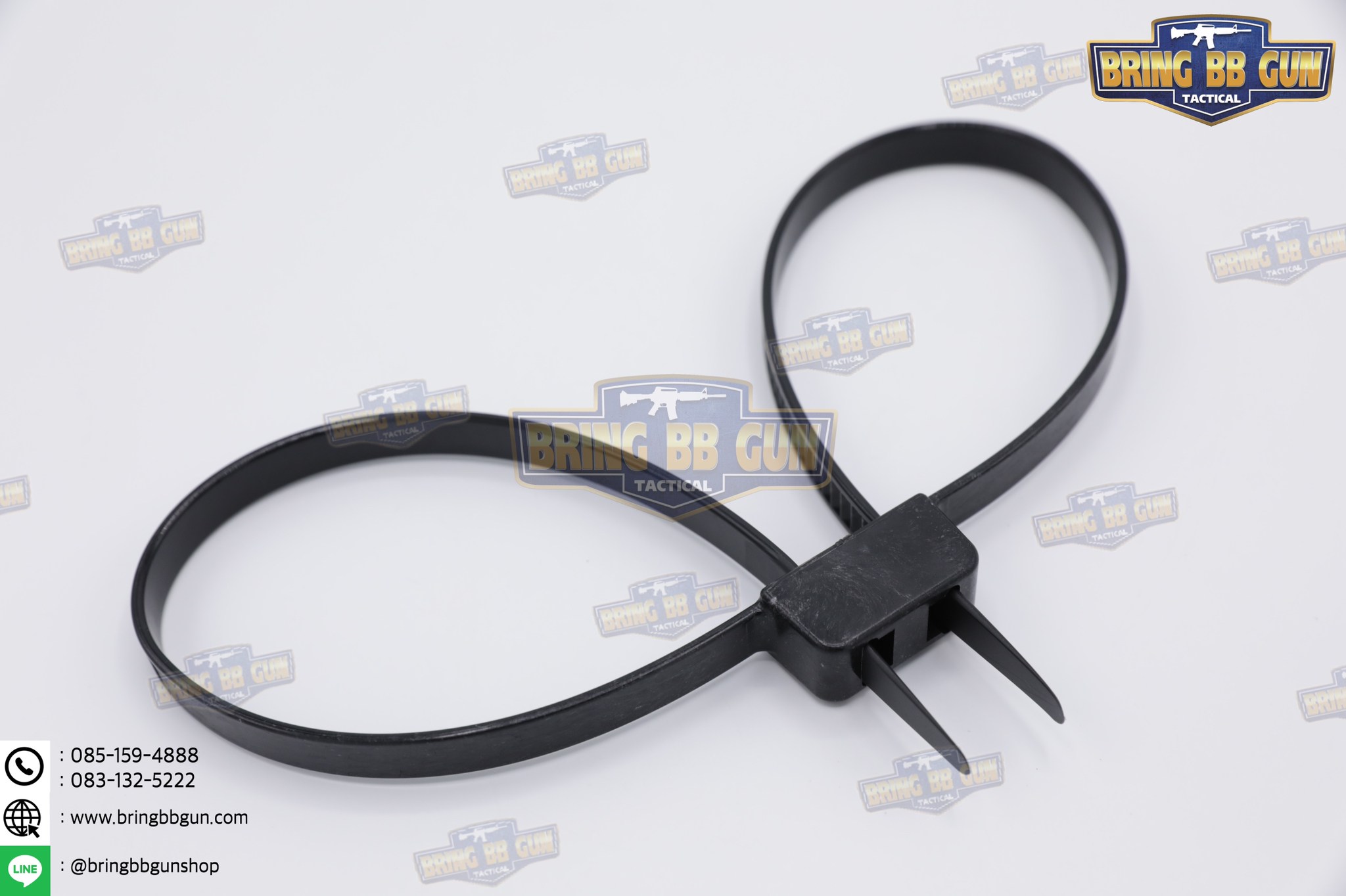 กุญแจมือสาย Cable Ties (เคเบิ้ลไทร์รัดข้อมือ) (Cable Ties Handcuffs) (Plastic Handcuffs) (Zip Ties Handcuffs) รุ่น B02