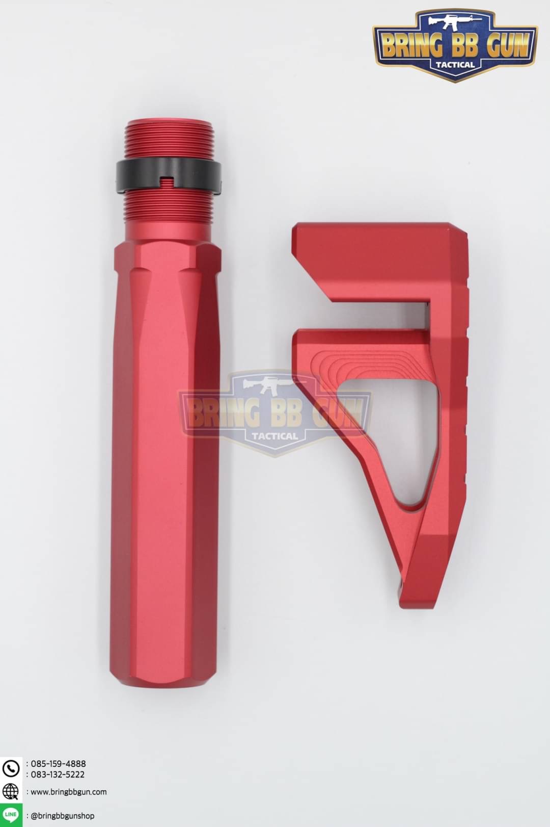 ชุดพานท้าย Phase 5 รุ่น Mini Stock (Phase 5 Universal Mini Stock for M4 GBB)